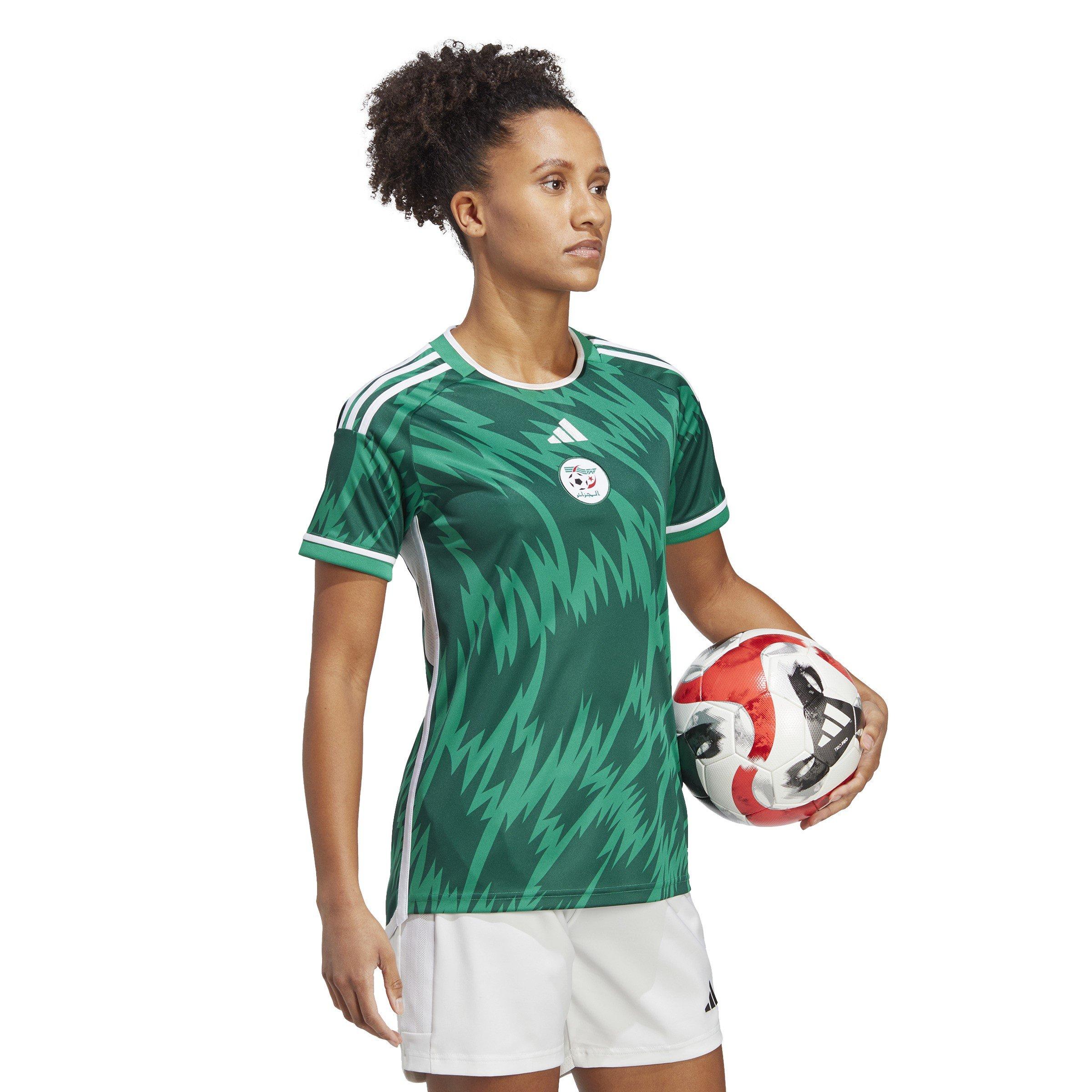 Green - adidas - Algeria Away Shirt 2023 Womens - 5