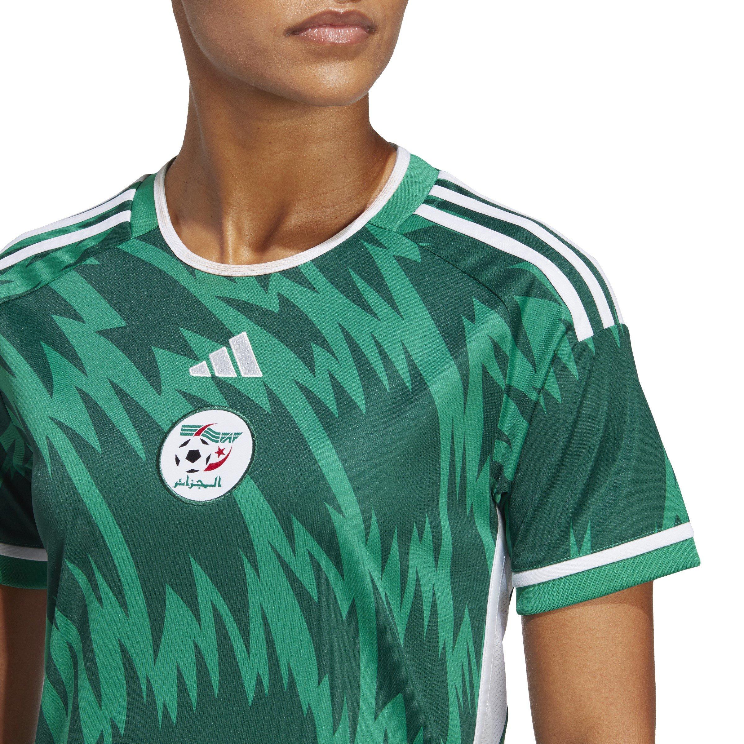 Green - adidas - Algeria Away Shirt 2023 Womens - 6
