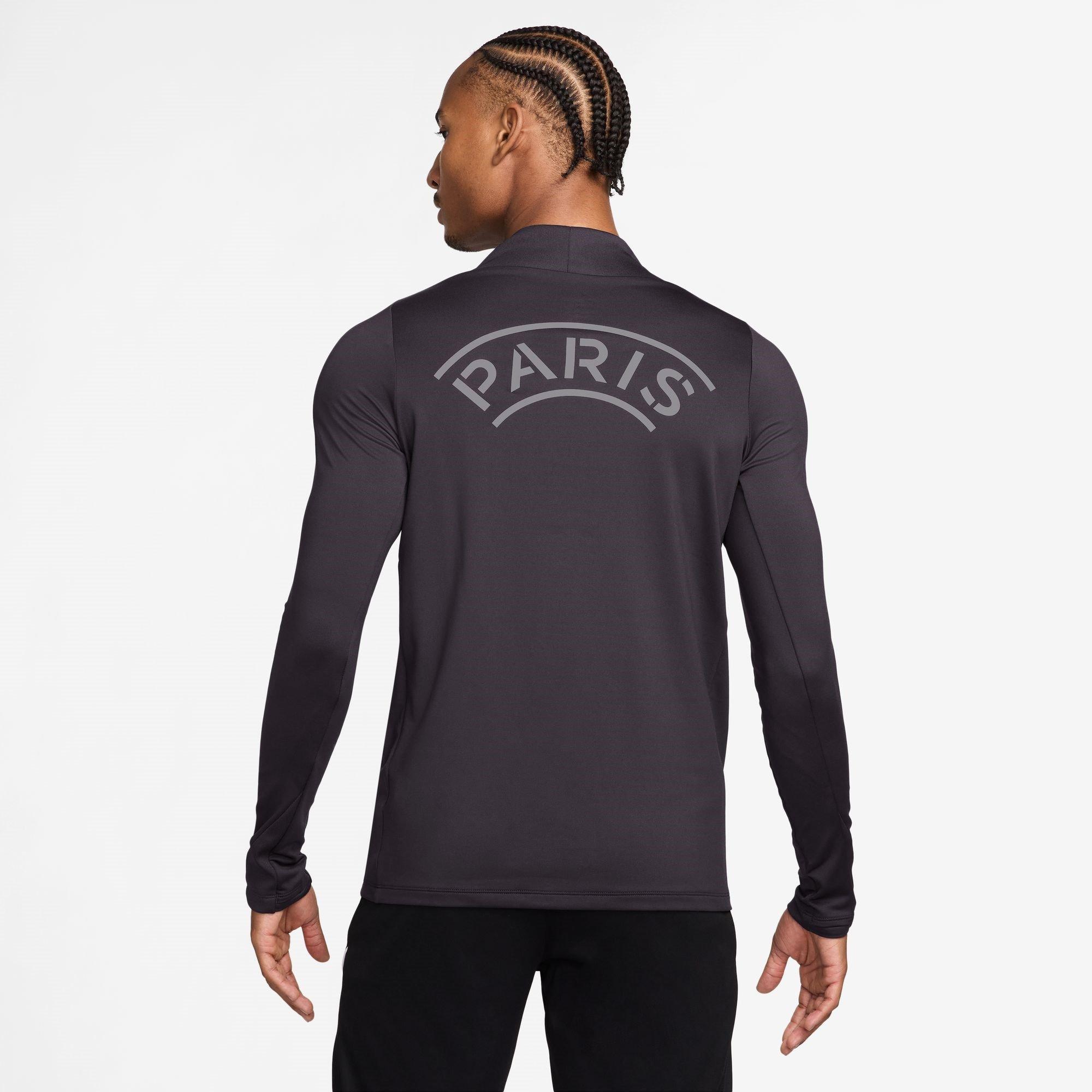 Black/ Grey - Nike - PSG Strike Drill Top 25/26 Mens - 2