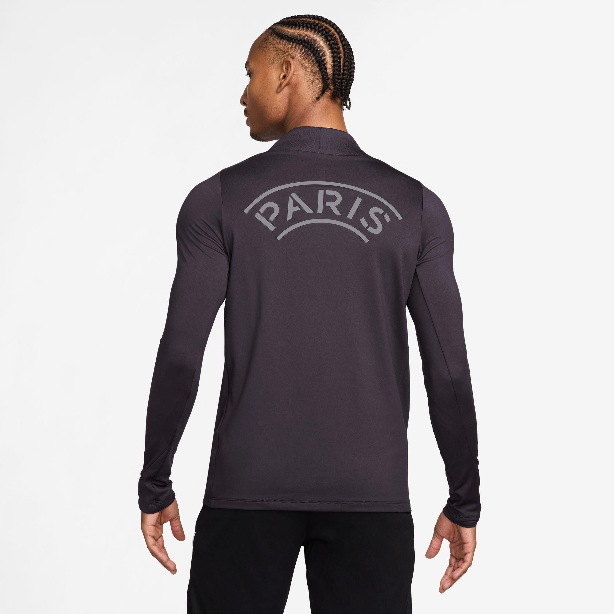 Black/ Grey - Nike - PSG Strike Drill Top 25/26 Mens - 8