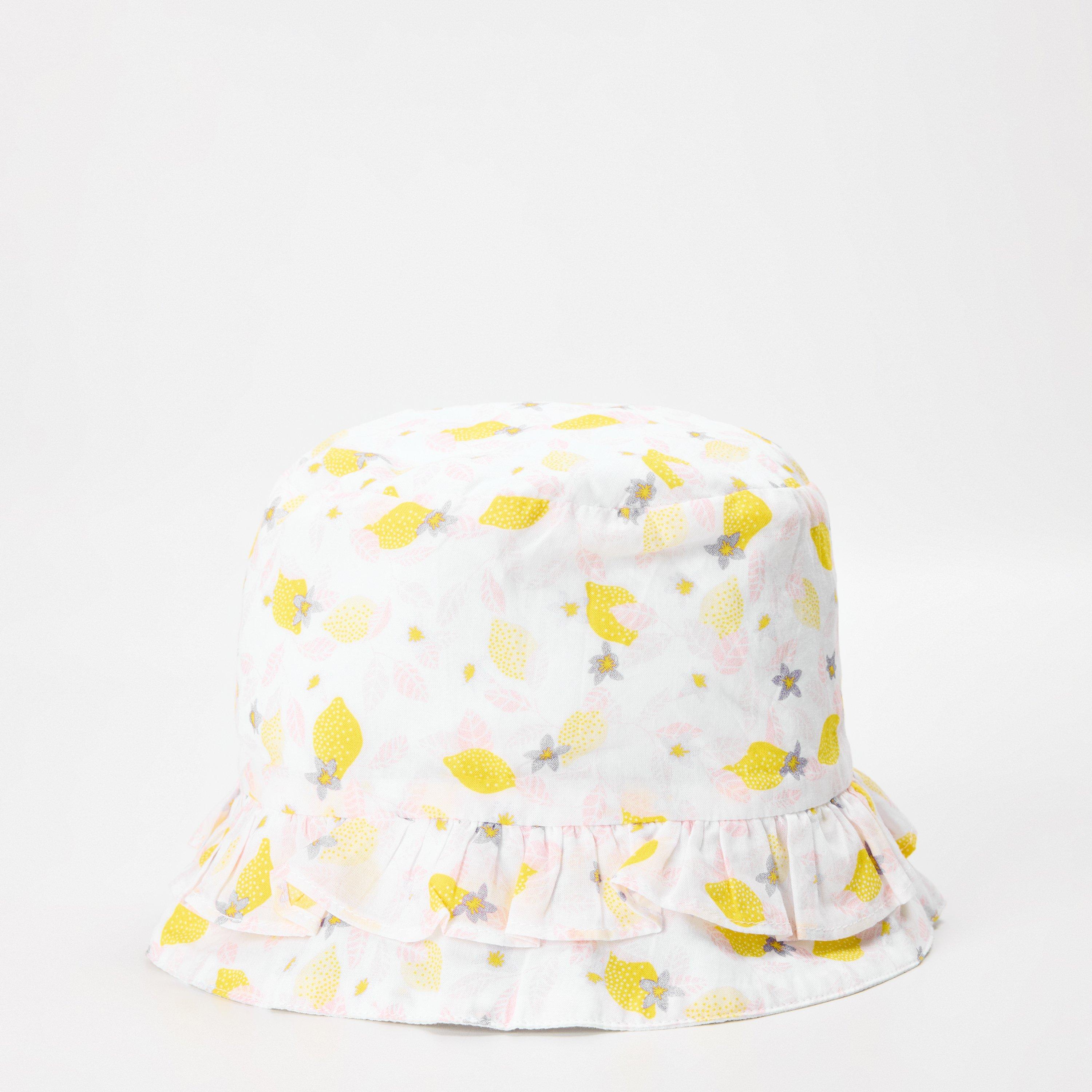 Carrement Beau  Infant Kids' Bucket Hat - White - 2-3
