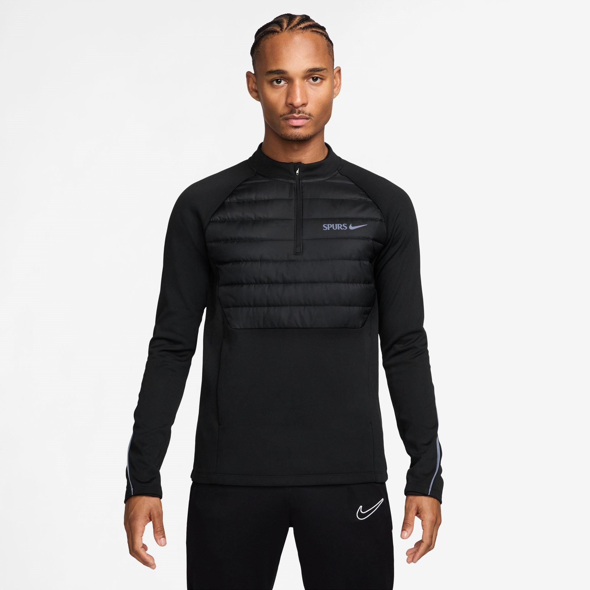 Black/Blue - Nike - Tottenham Hotspur Winter Warrior Drill Top Mens - 1
