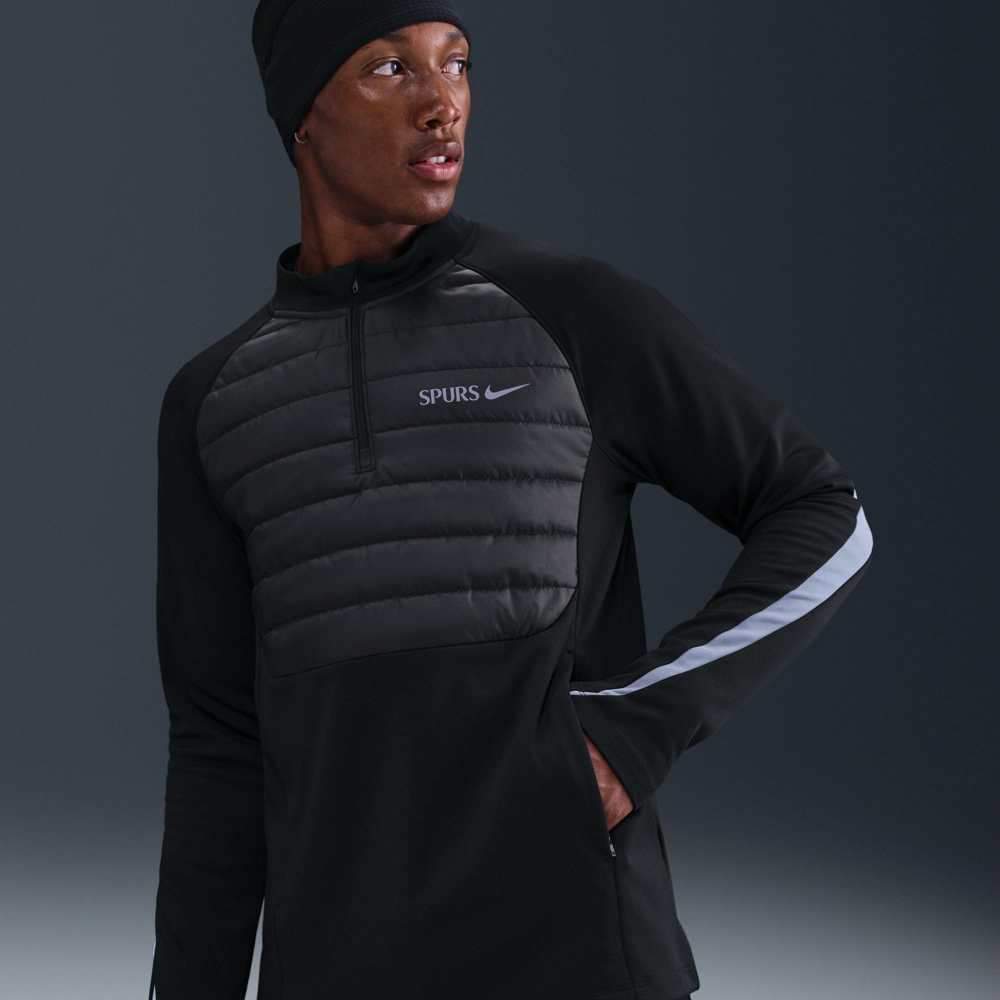 Black/Blue - Nike - Tottenham Hotspur Winter Warrior Drill Top Mens - 4