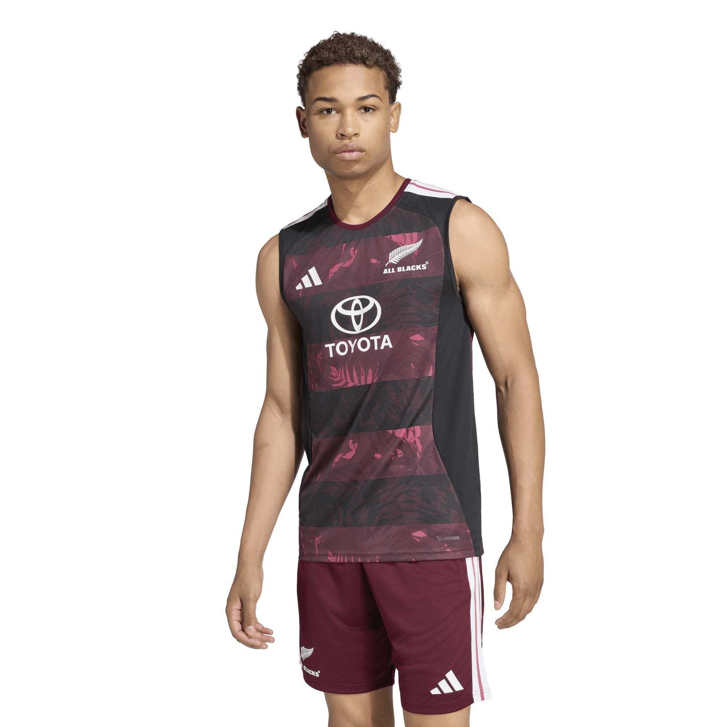 Mørkerød - adidas - Adidas AB GR Singlet Sn63 - 2