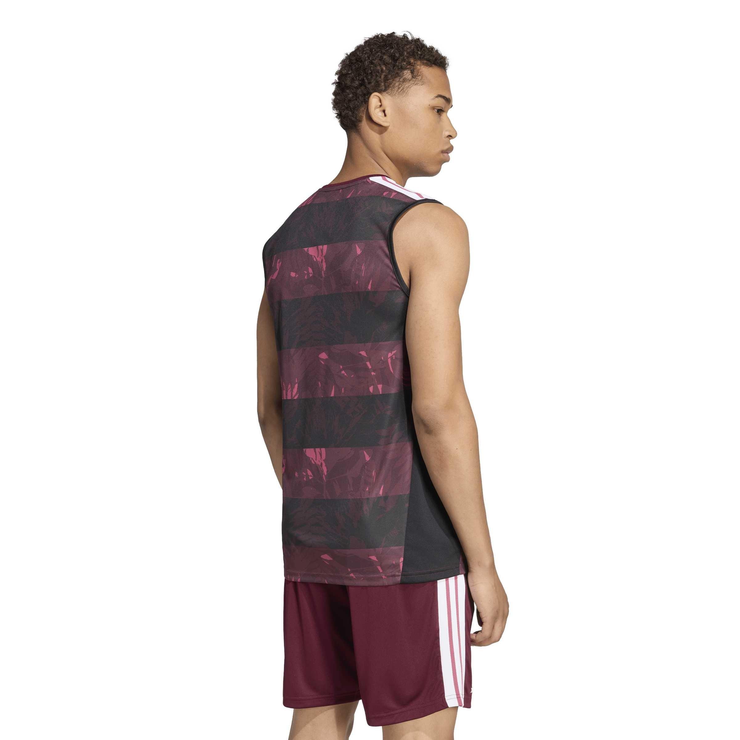 Mørkerød - adidas - Adidas AB GR Singlet Sn63 - 3