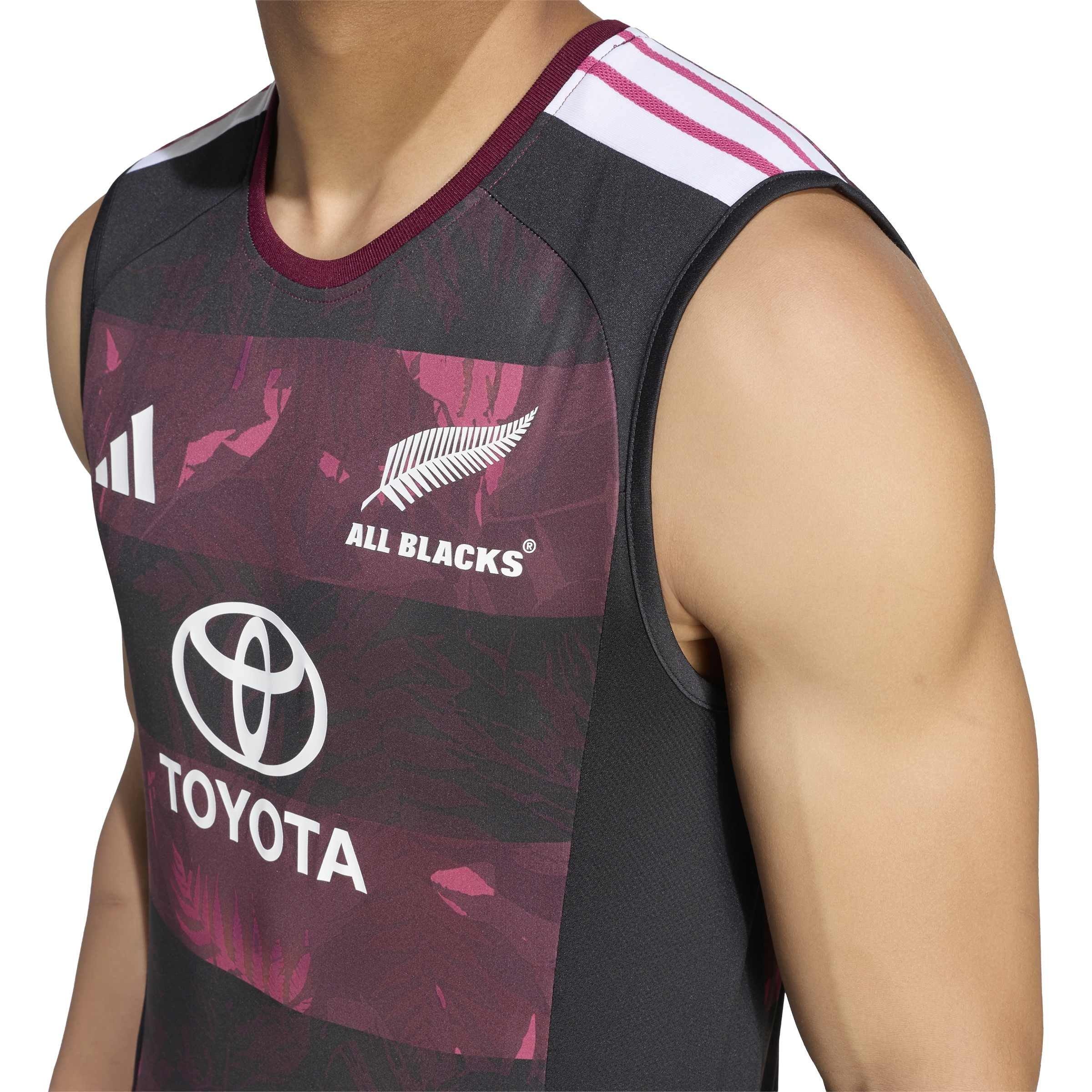 Mørkerød - adidas - Adidas AB GR Singlet Sn63 - 4