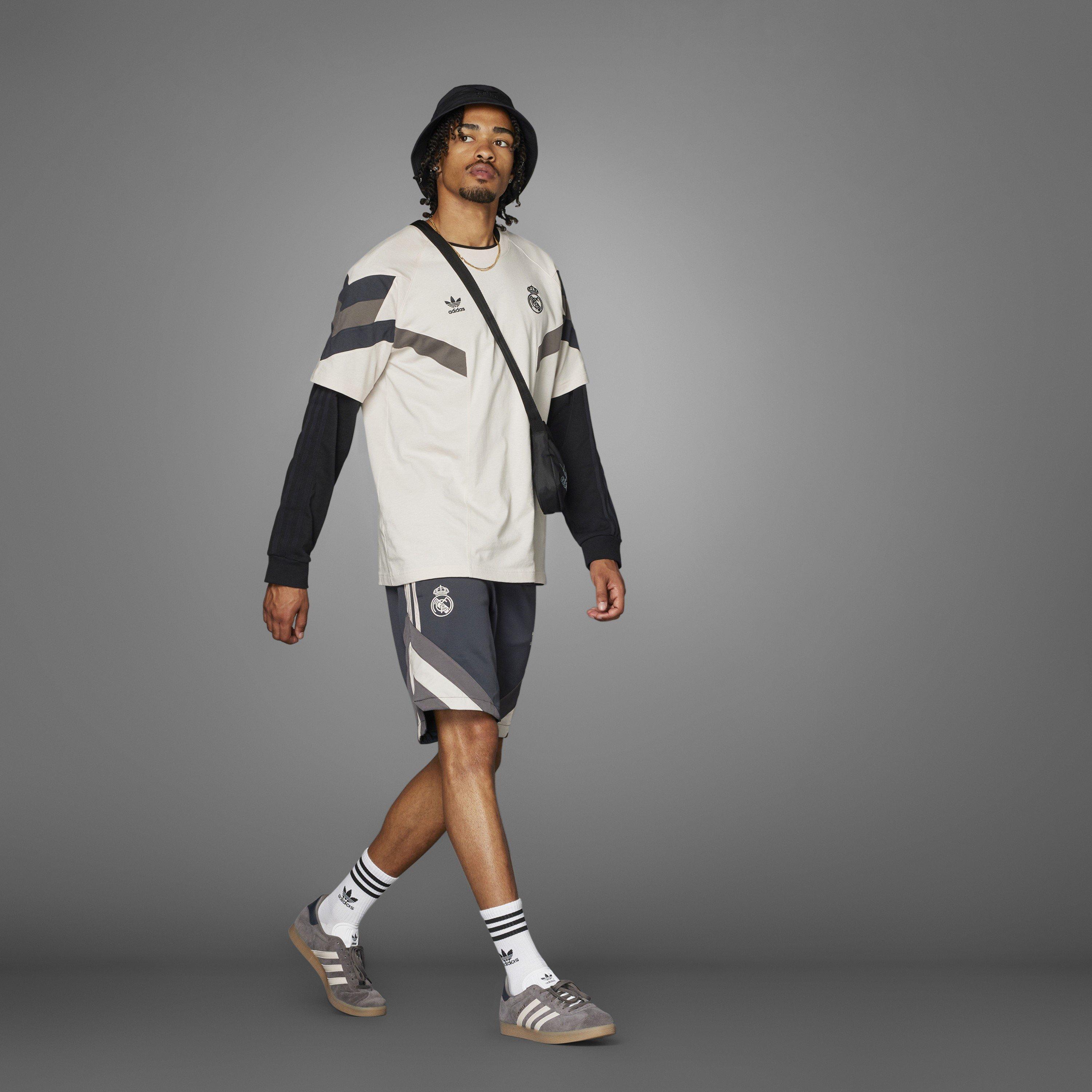 Donkergrijs - adidas - Real Og Sho Football Short Mens - 7