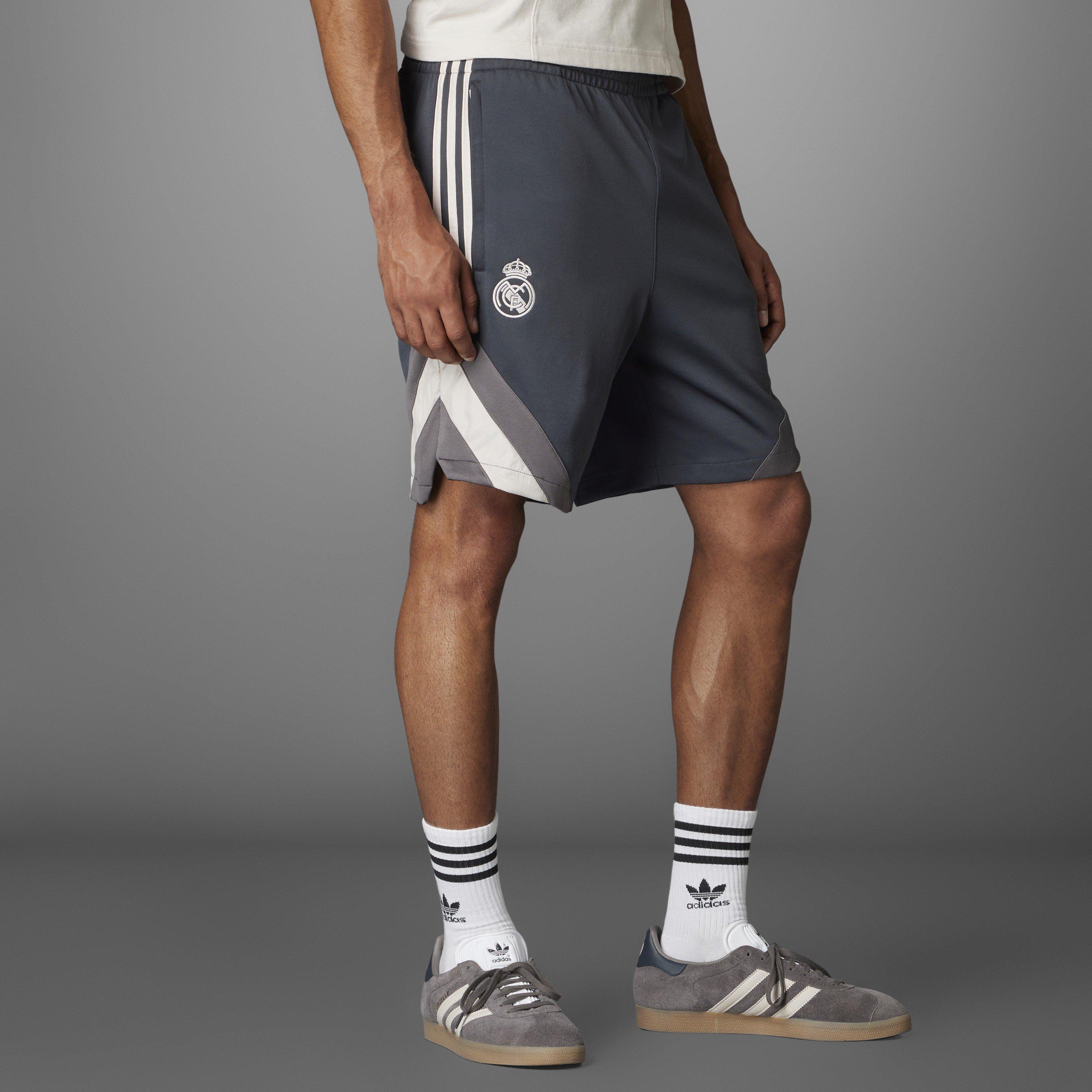 Donkergrijs - adidas - Real Og Sho Football Short Mens - 8