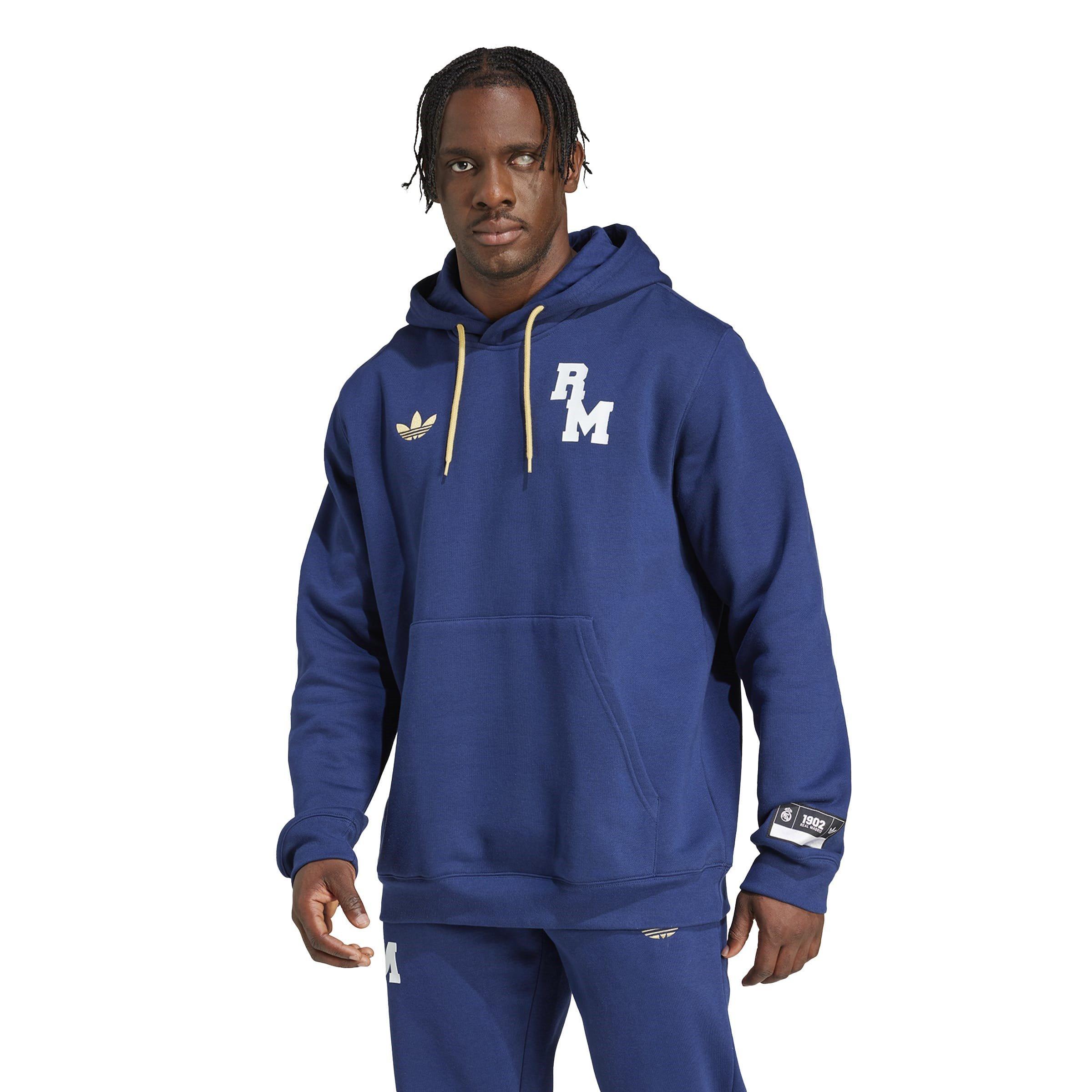 Navy - adidas - Real Madrid VRCT Hoodie Adults - 2