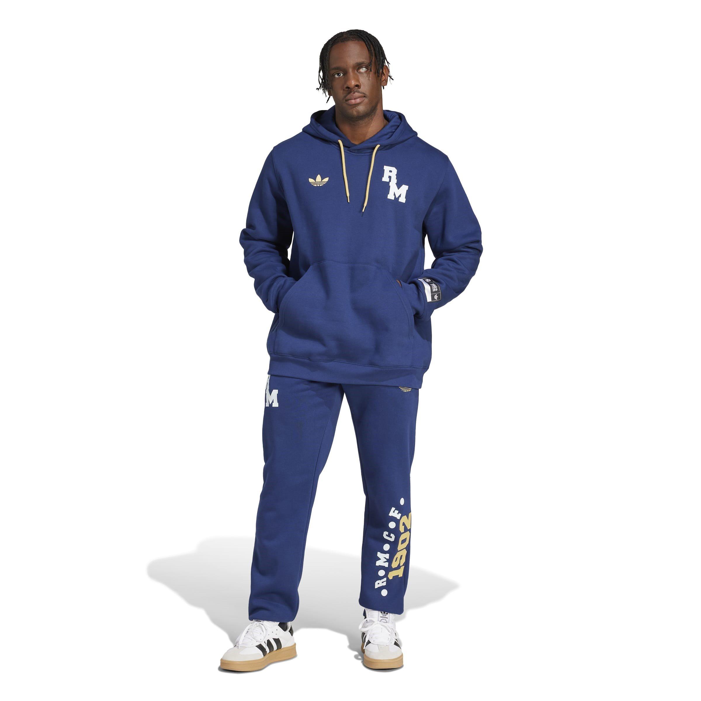 Navy - adidas - Real Madrid VRCT Hoodie Adults - 7