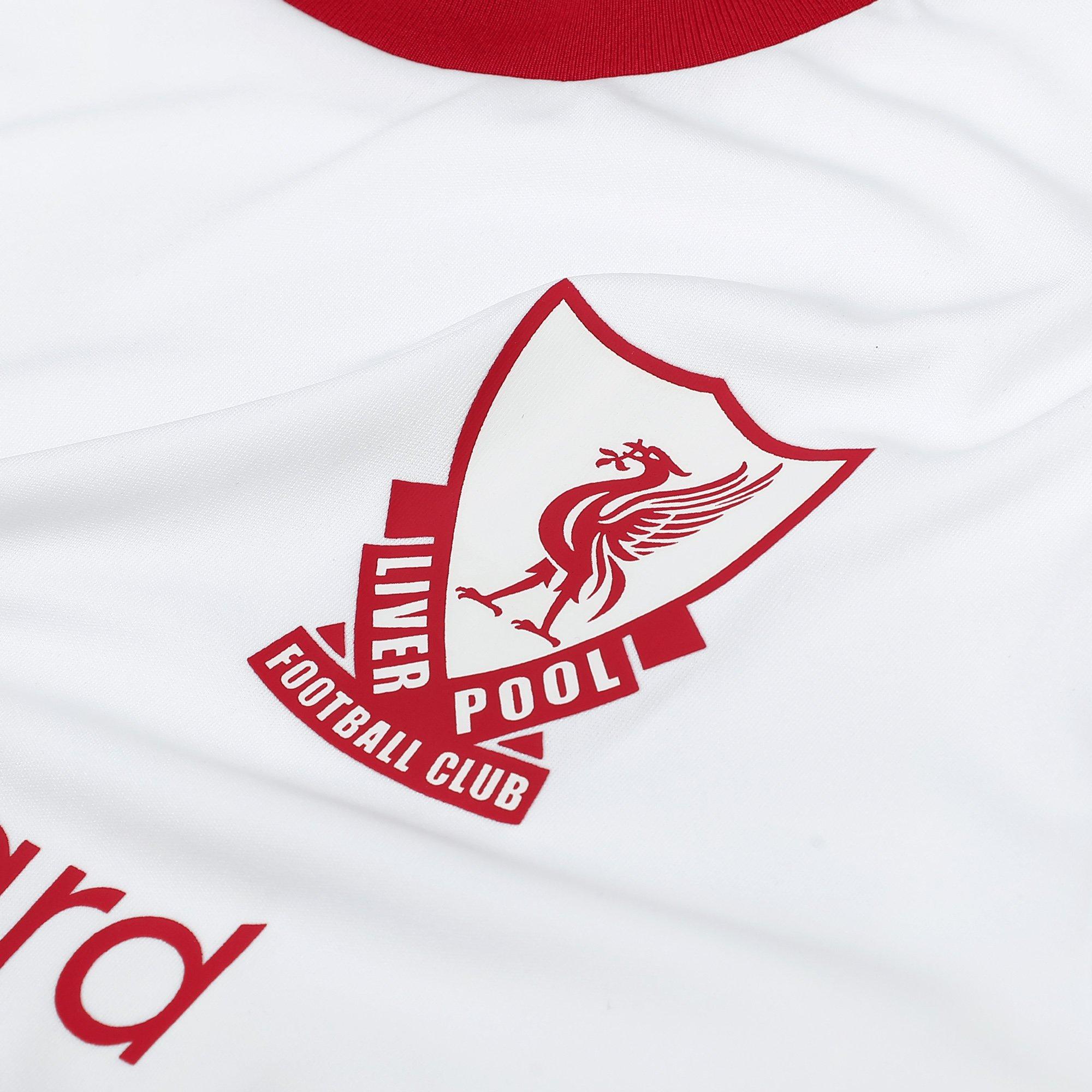 White - adidas - Mens Liverpool Away Long Sleeve T-Shirt - 3