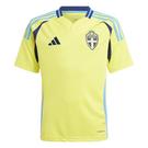 Jaune - adidas - Sweden Home Shirt 2024 Juniors - 1
