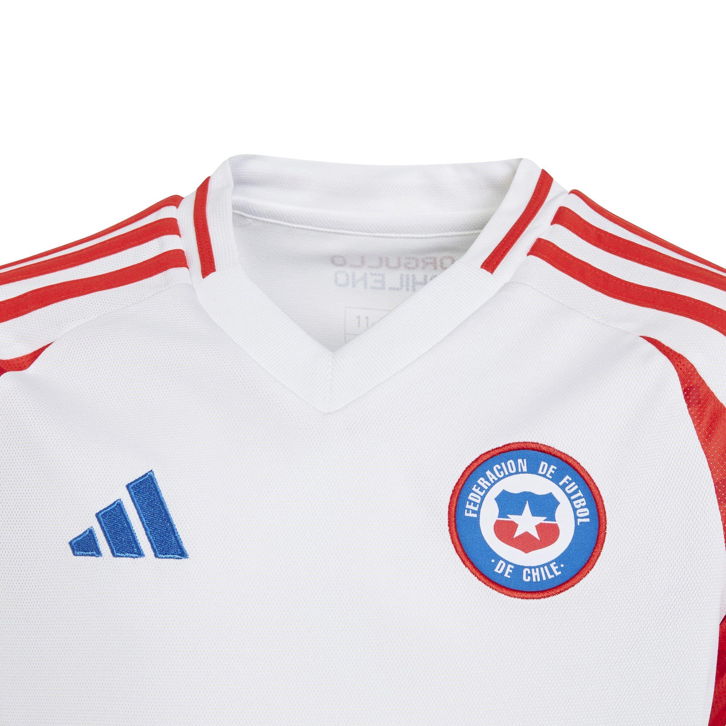 White - adidas - Chile Away Shirt 2024 Junior - 3