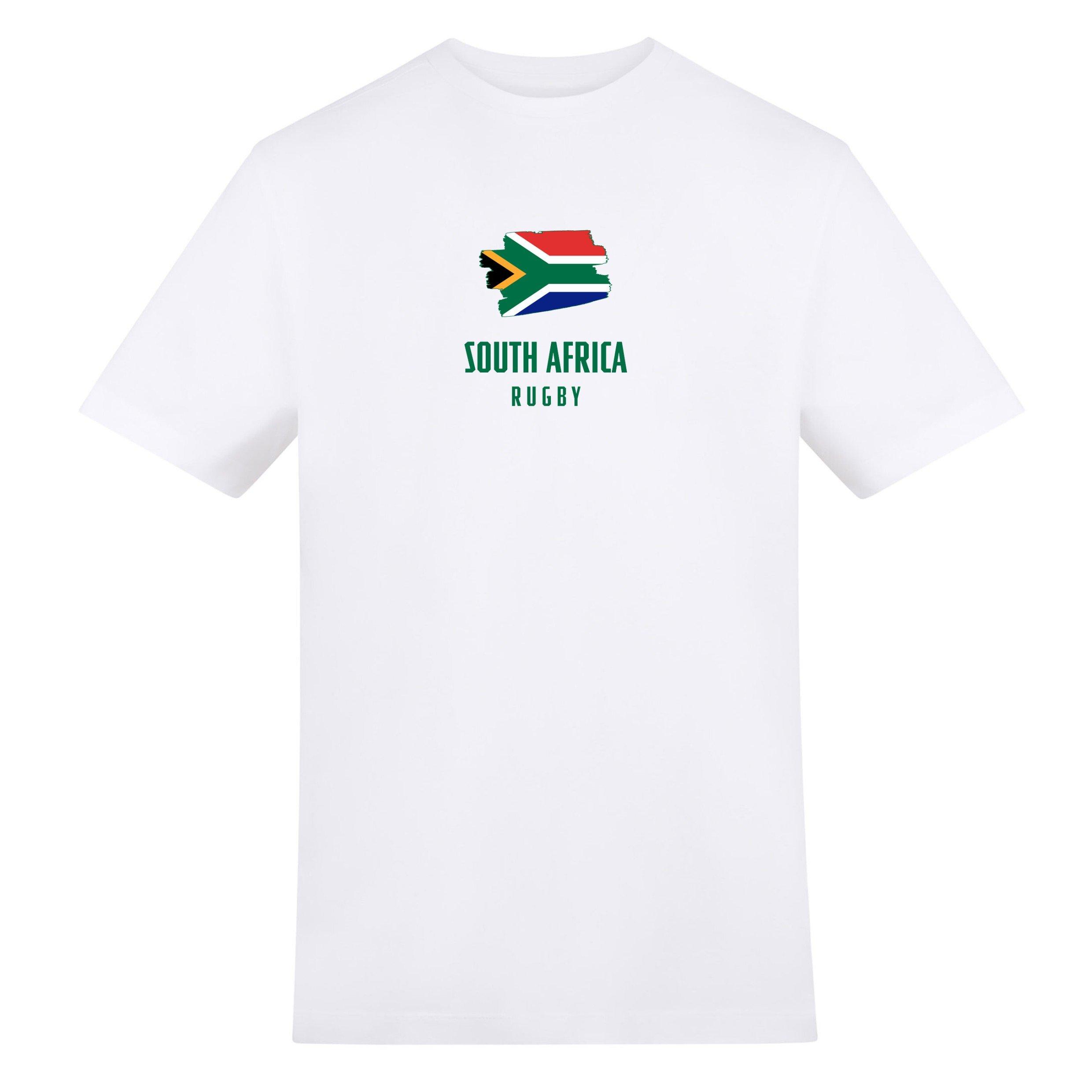 Adults Printed South Africa Rugby Fan Tee
