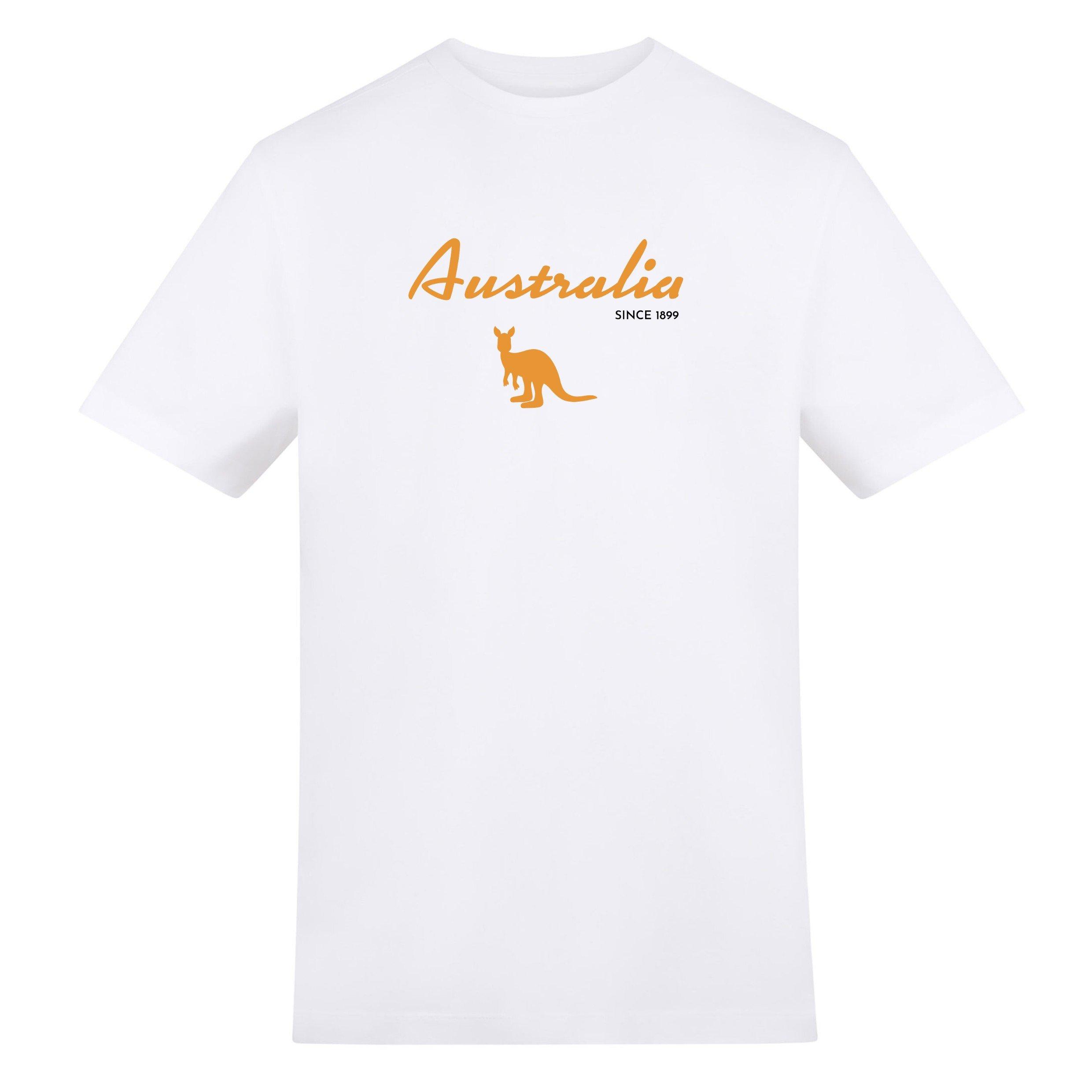 Aust Retro - AWD - Adults Printed Australia Rugby Fan Tee
