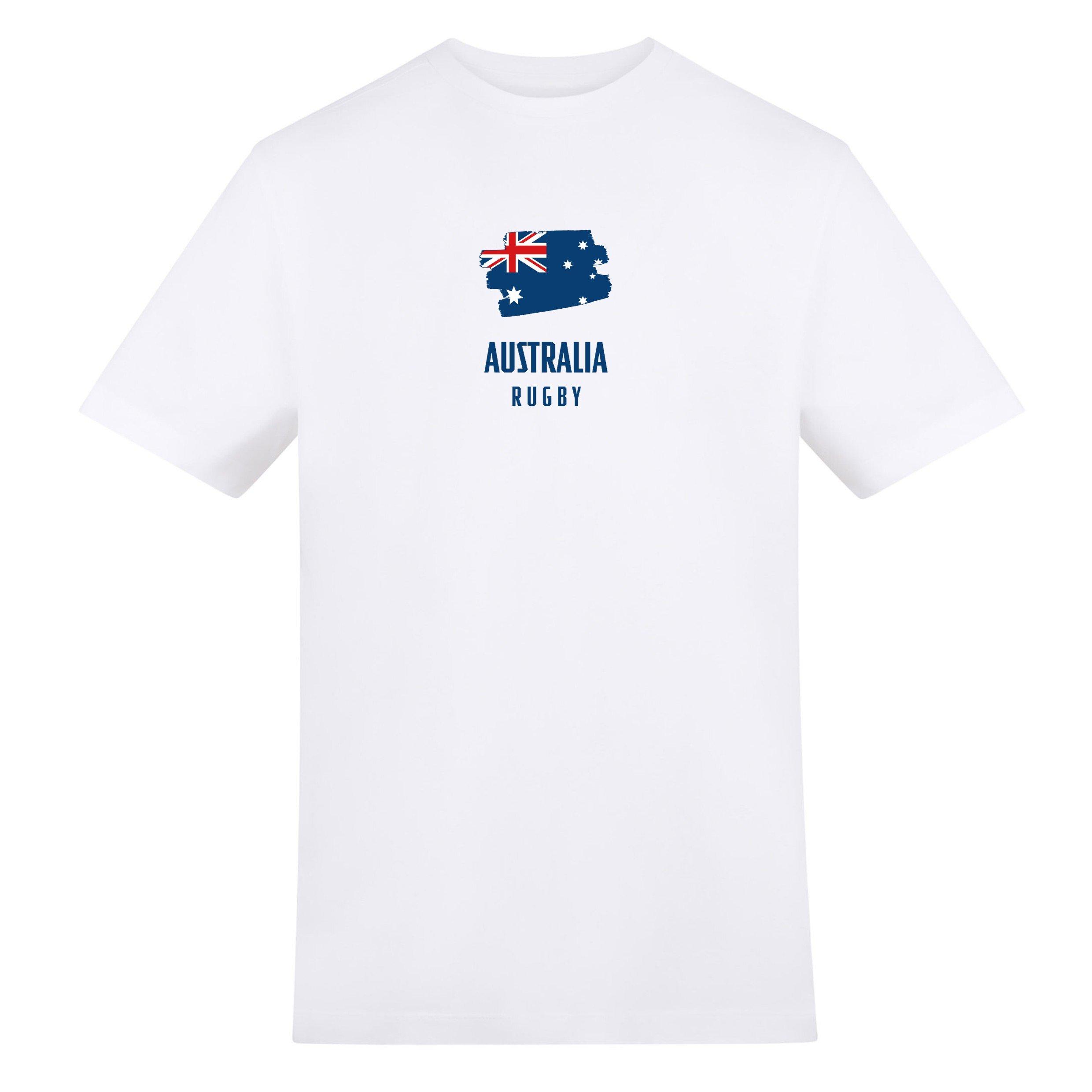 Adults Printed Australia Rugby Fan Tee