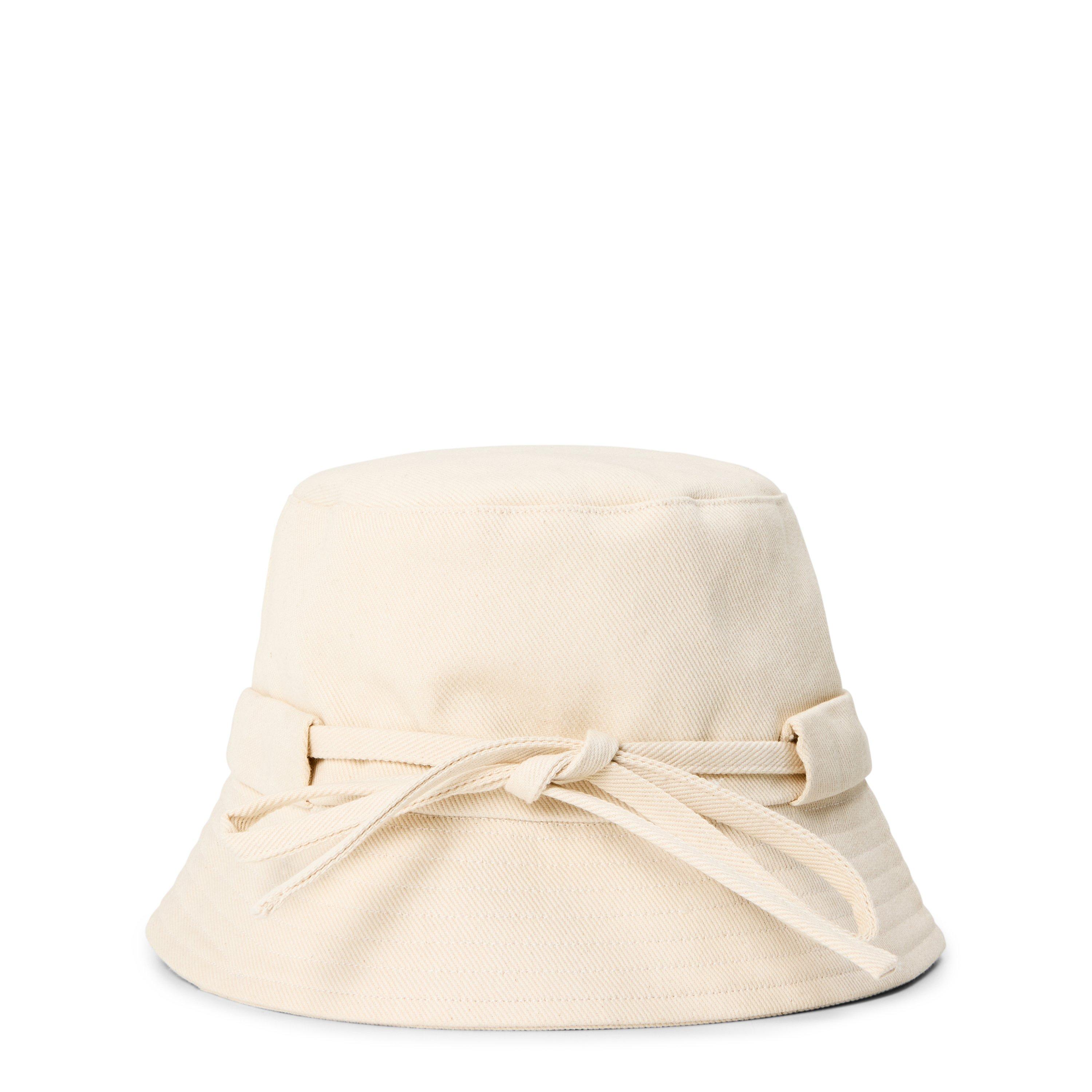Jacquemus Le Bob Gadjo Brand-Plaque Cotton Bucket Hat | Cruise Fashion
