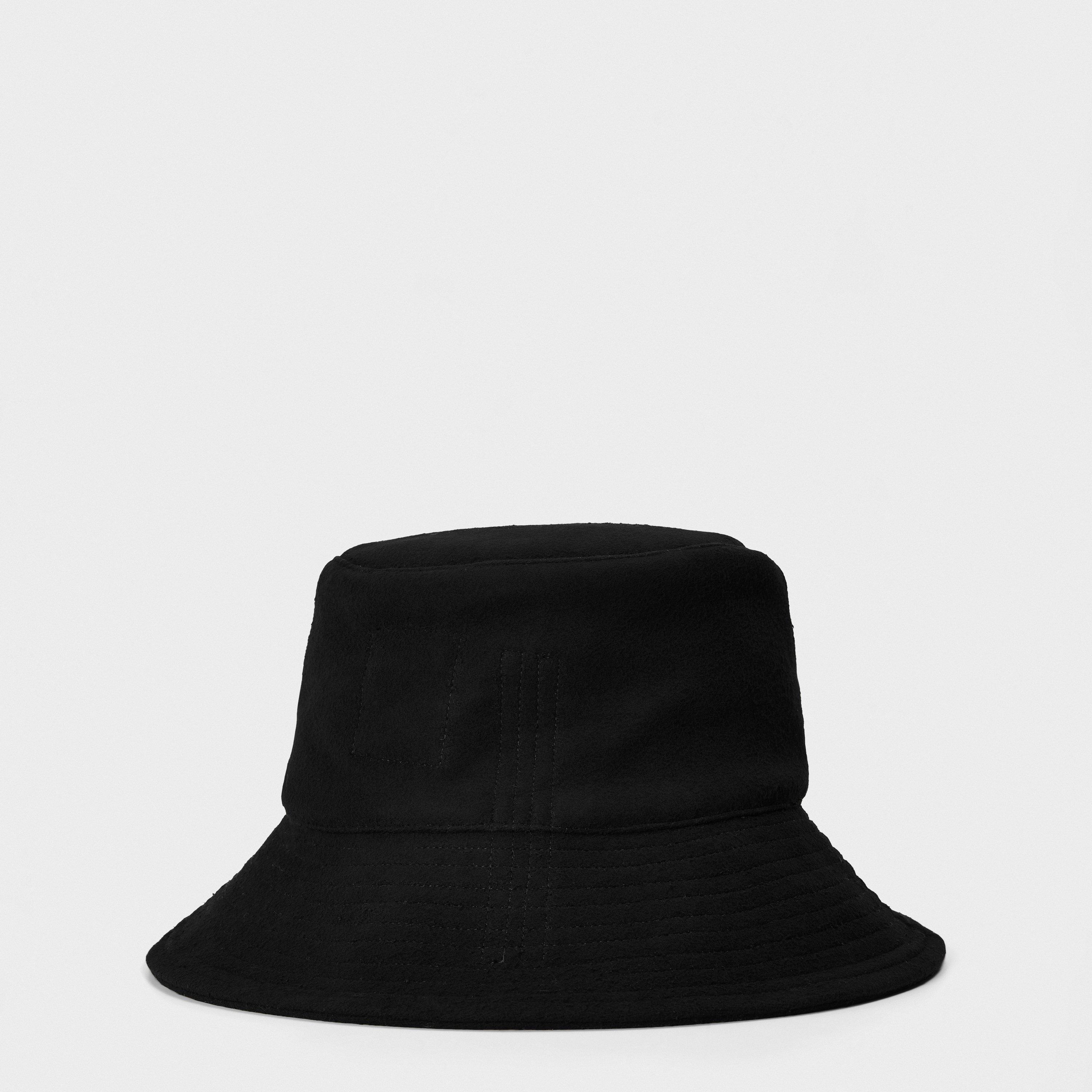 Black 0908 - Rick Owens Drkshdw - Men's Gilligan Bucket Hat - 2
