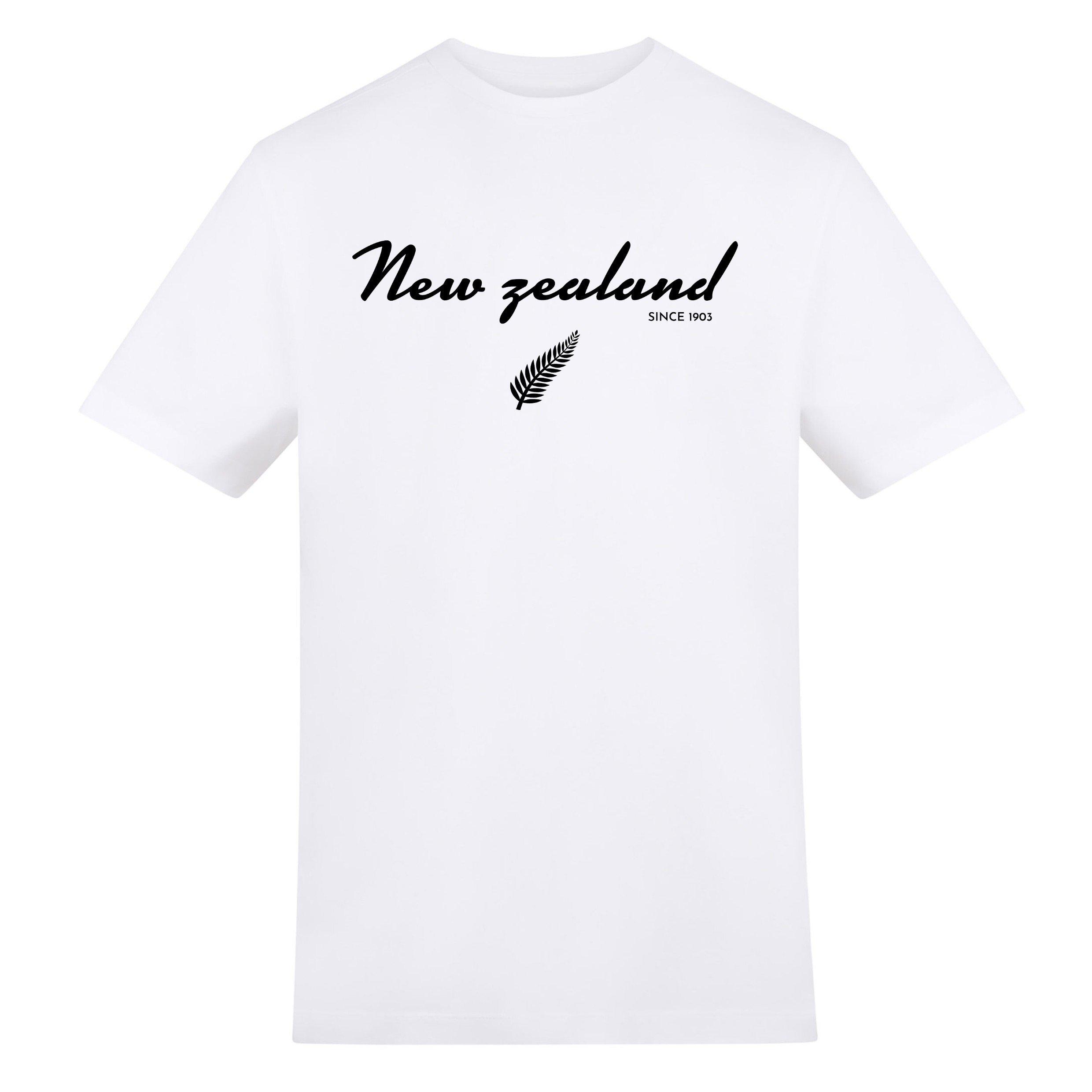NZ Retro - AWD - Adults Printed New Zealand Rugby Fan Tee