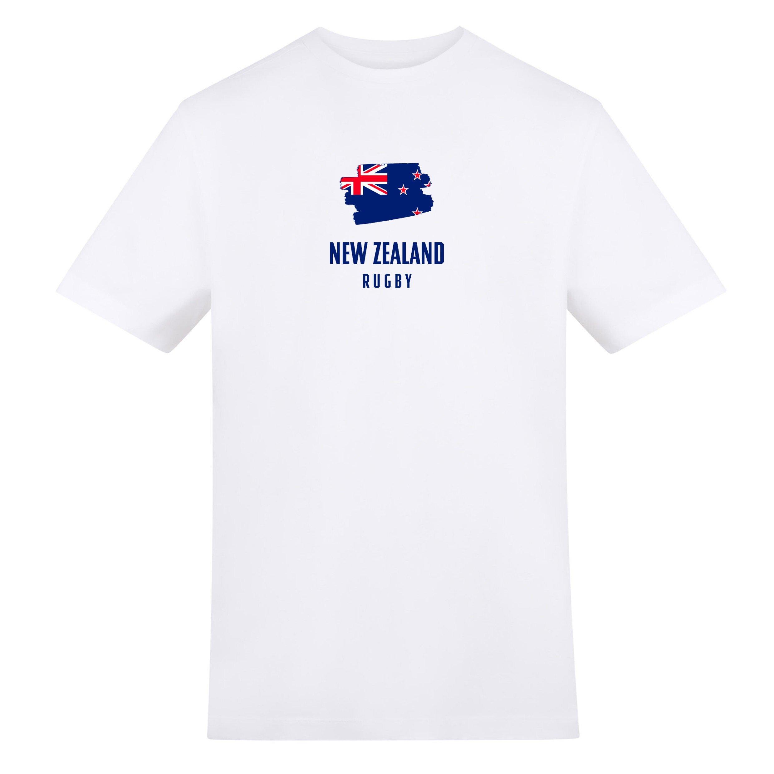 Adults Printed New Zealand Rugby Fan Tee