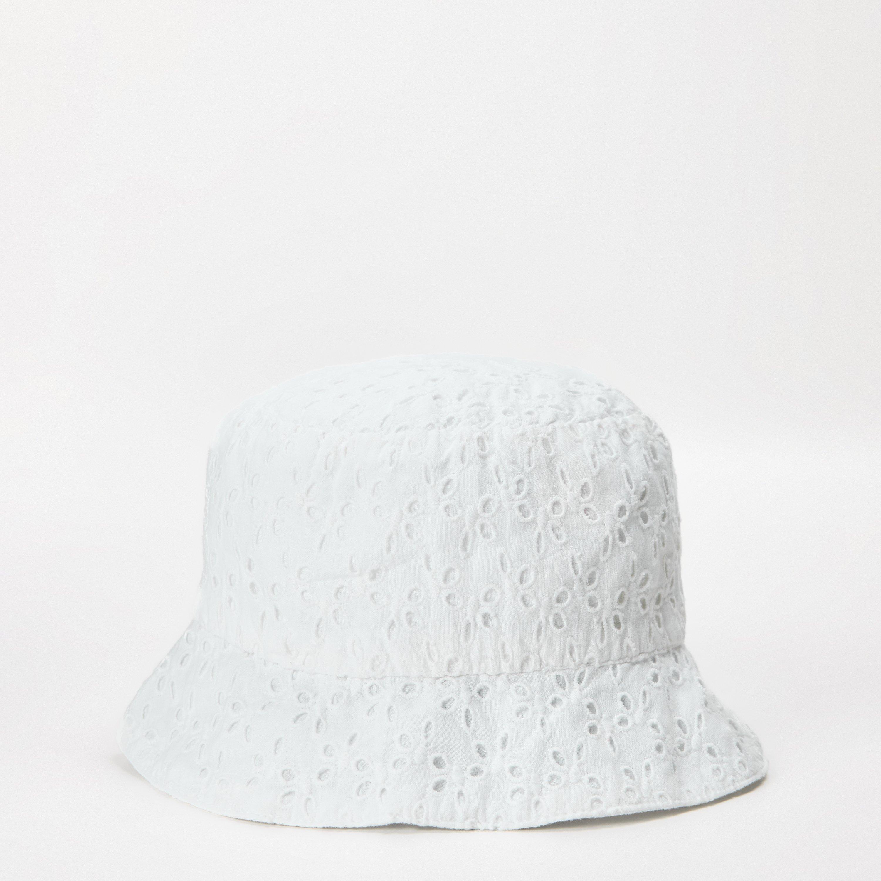 White - Carrement Beau - Kids' Bucket Hat - 1