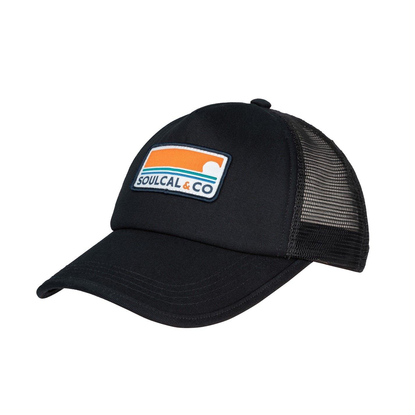 Black - SoulCal - Trucker Cap - 1
