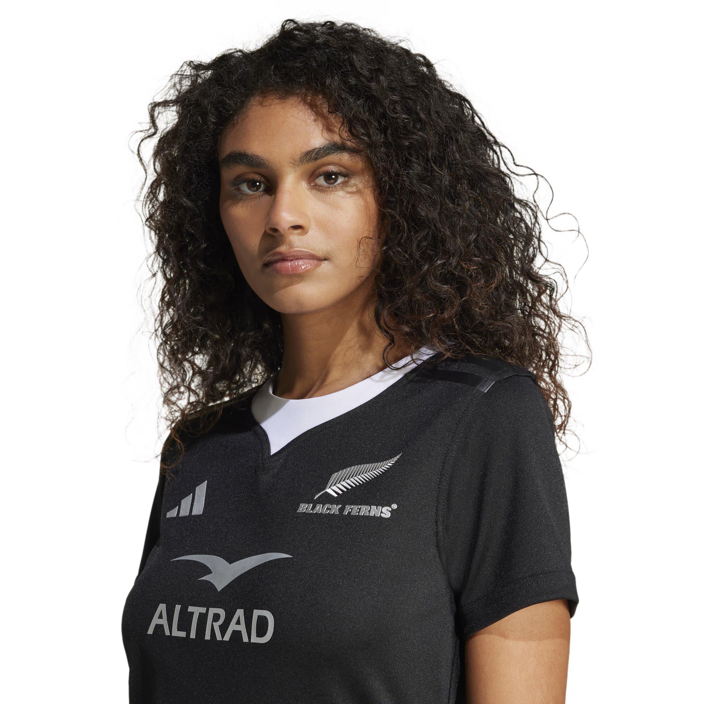 Black - adidas - Black Ferns Home Shirt 2024 Womens - 6