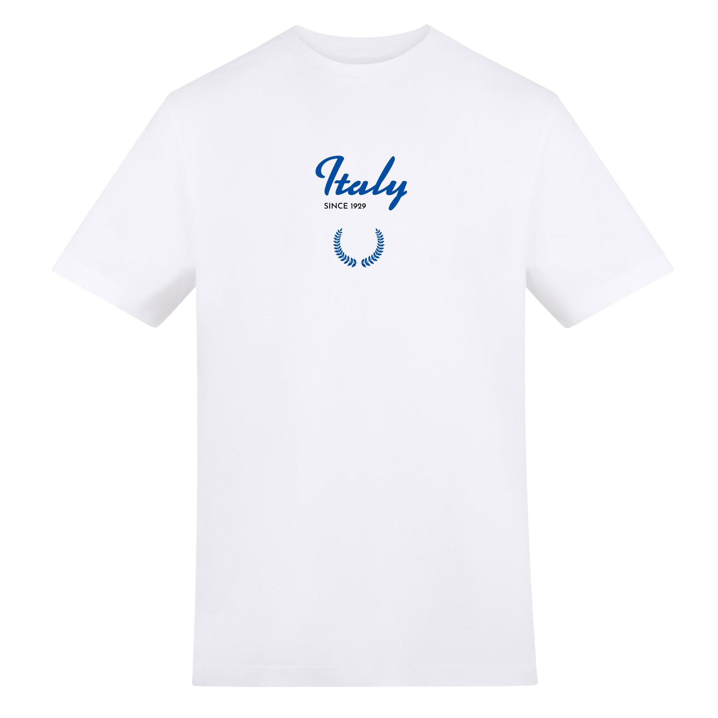 Italy Retro - AWD - Adults Printed Italy Rugby Fan Tee