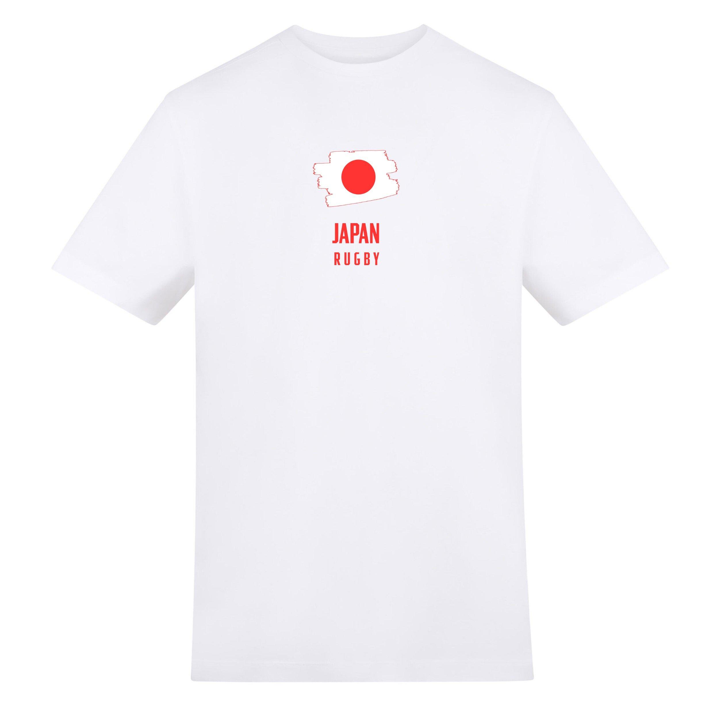 Adults Printed Japan Rugby Fan Tee