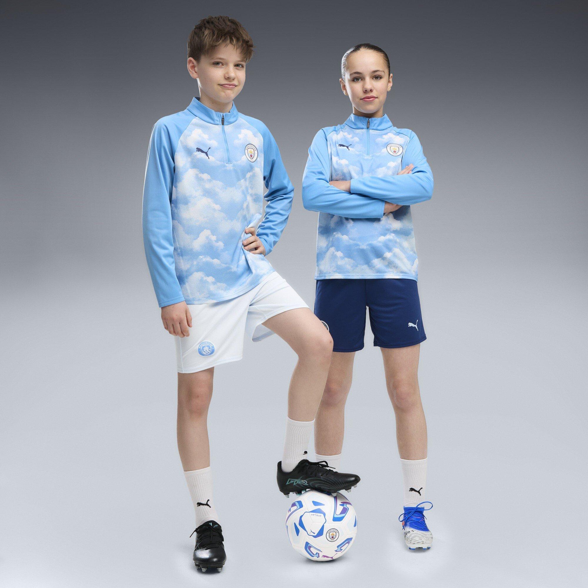 Blå/Marineblå - Puma - Manchester City Pre Match Drill Top 2026/27 Juniors - 6