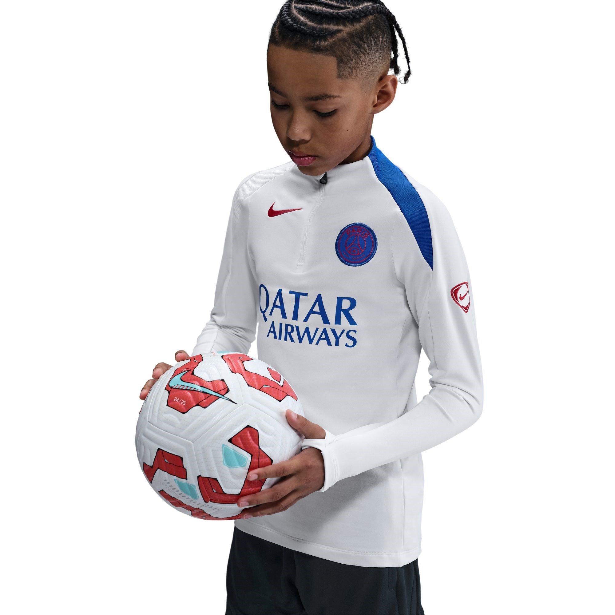 White/Blue - Nike - PSG Strike Drill Top 2025 2026 Juniors - 1