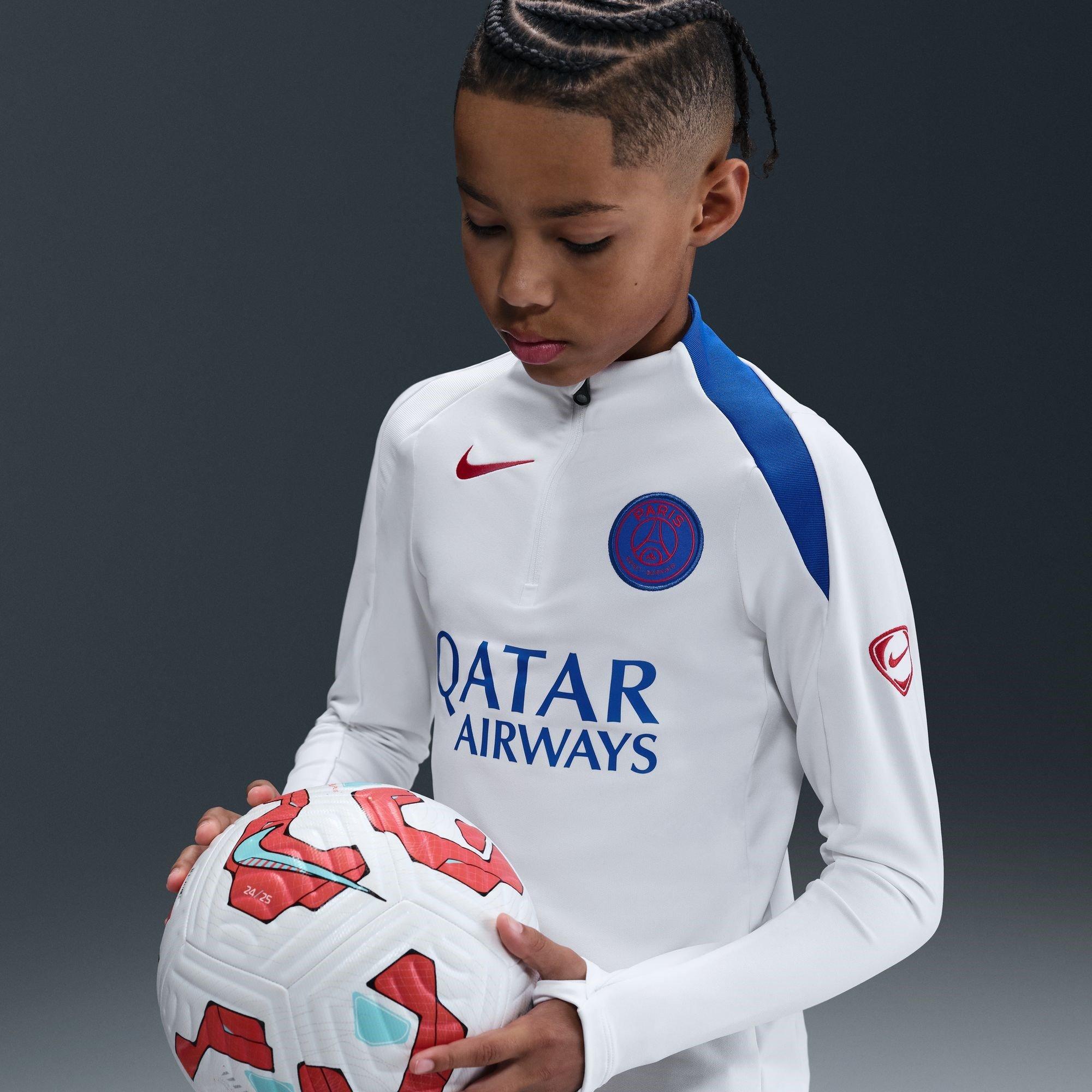 White/Blue - Nike - PSG Strike Drill Top 2025 2026 Juniors - 6