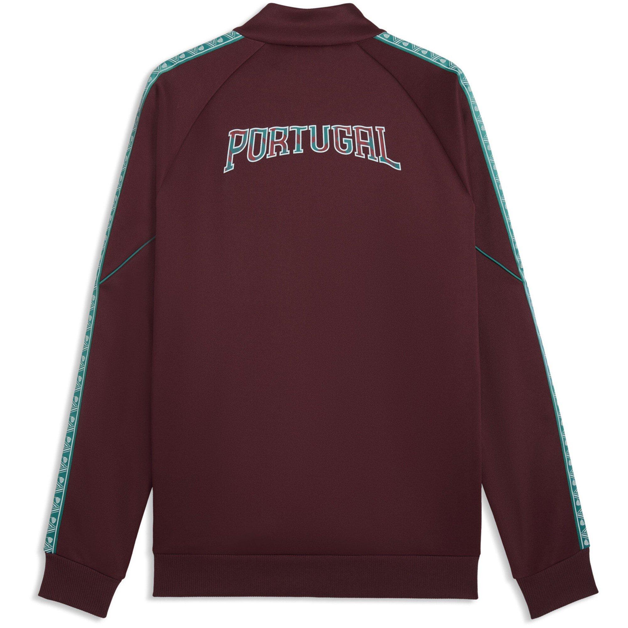 Rood/Groen - Puma - Men's Portugal International Licensed Tracksuit Top - 2