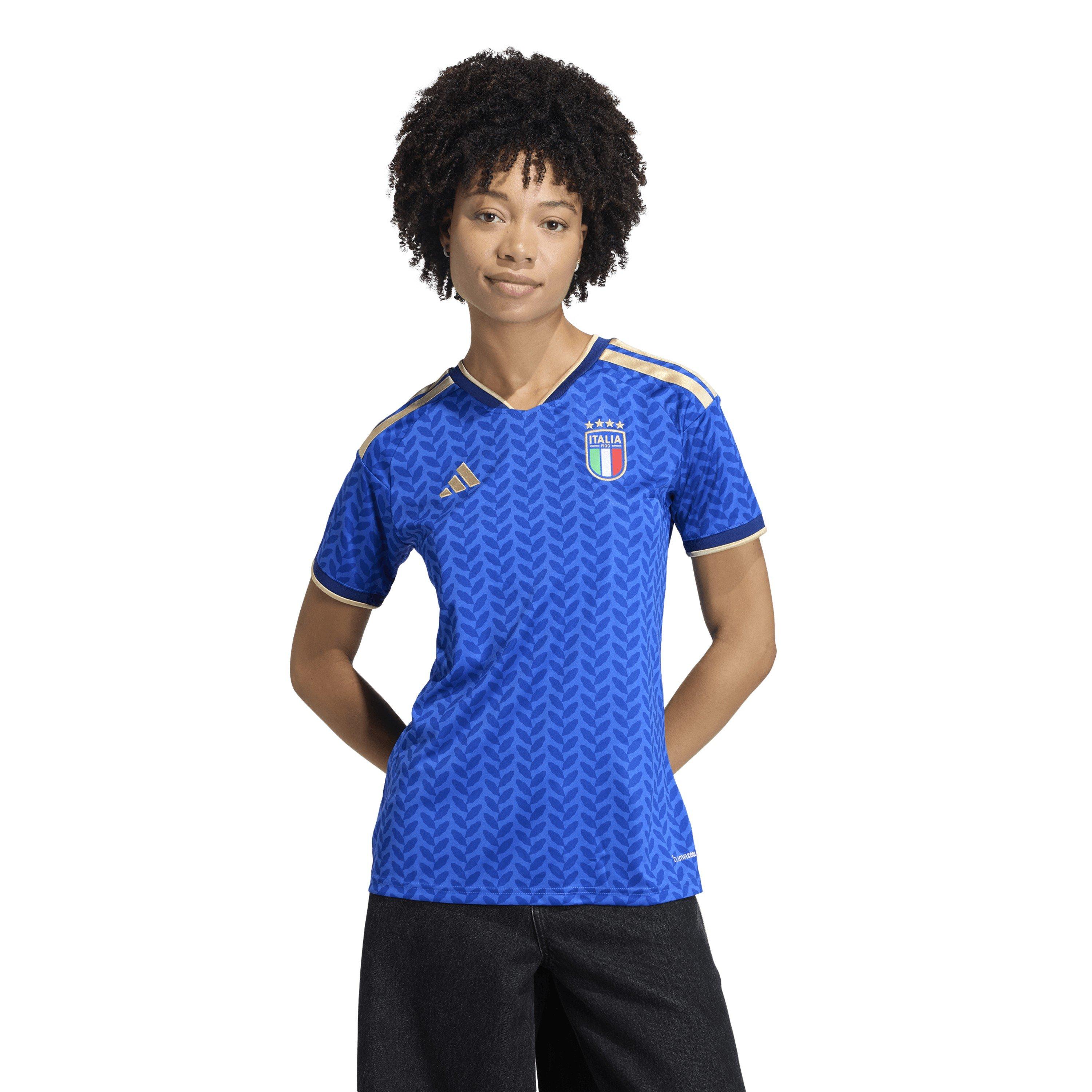 Blue/White - adidas - Italy Home Shirt World Cup 2026 Womens - 3