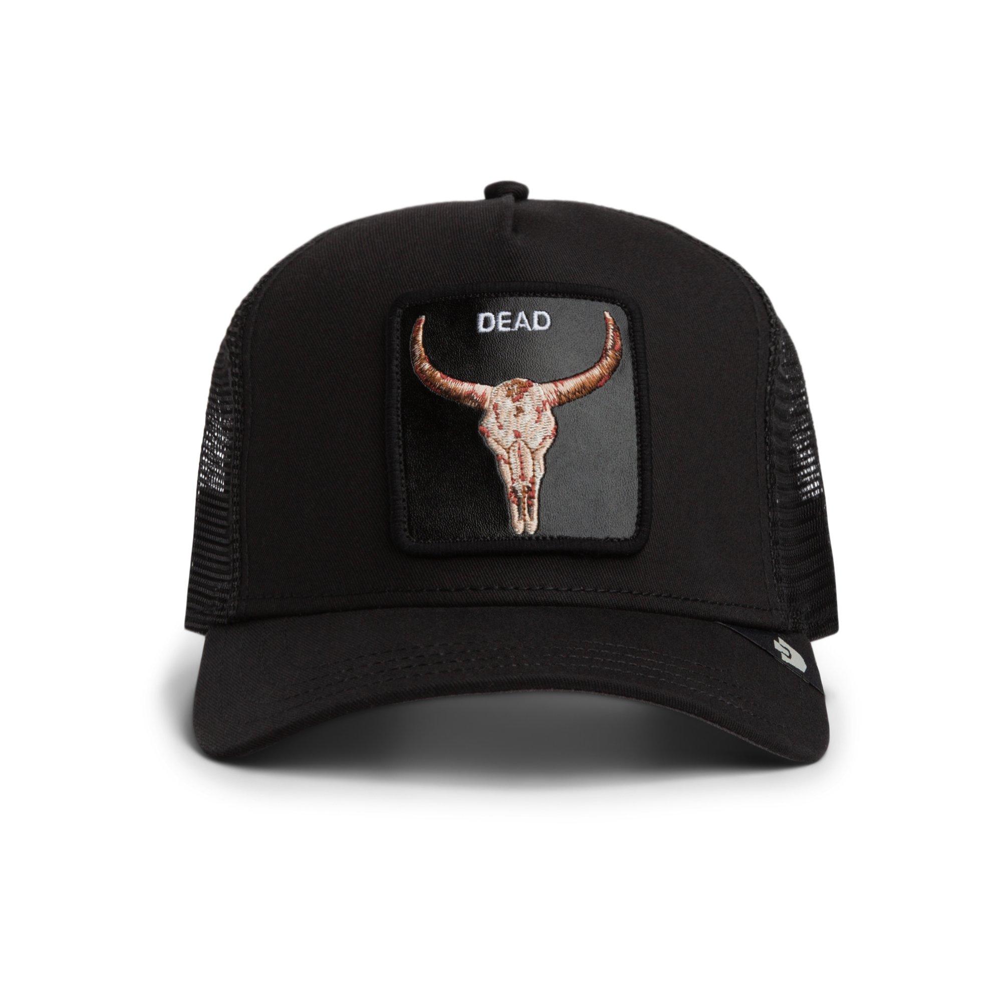 Goorin Bros Mens Animal Farm Trucker Cap - Dead Skull - Mens