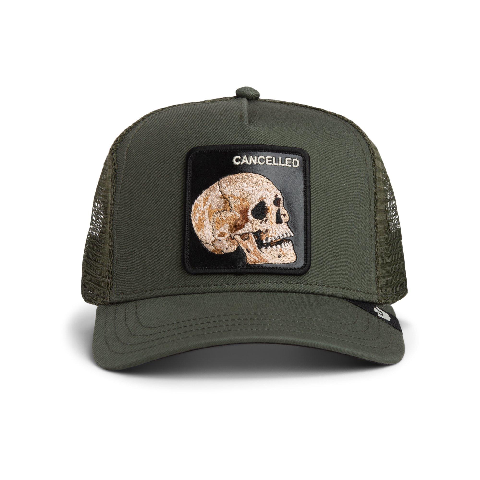Goorin Bros Mens Animal Farm Trucker Cap - Skull - Mens