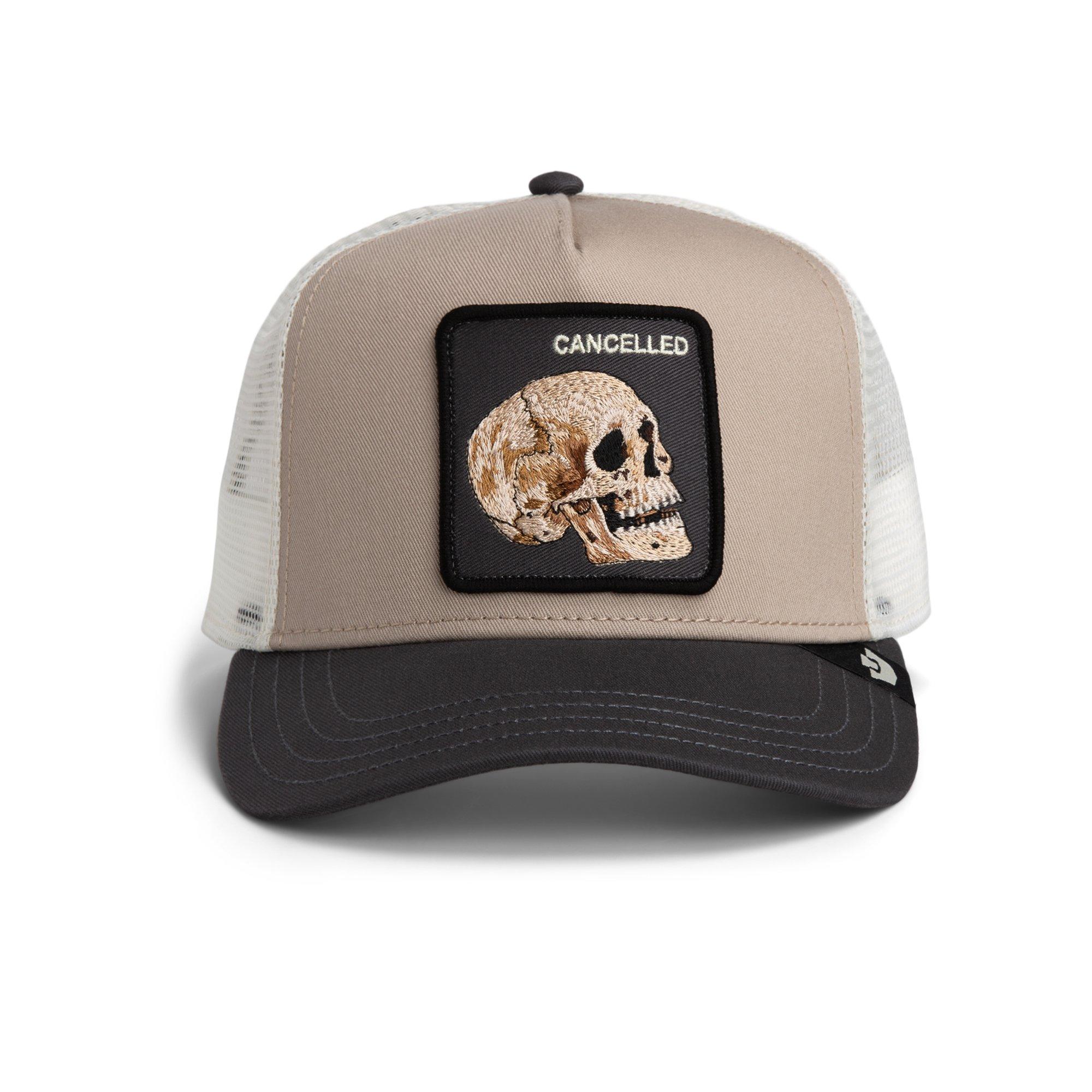Goorin Bros Mens Animal Farm Trucker Cap - Skull - Mens