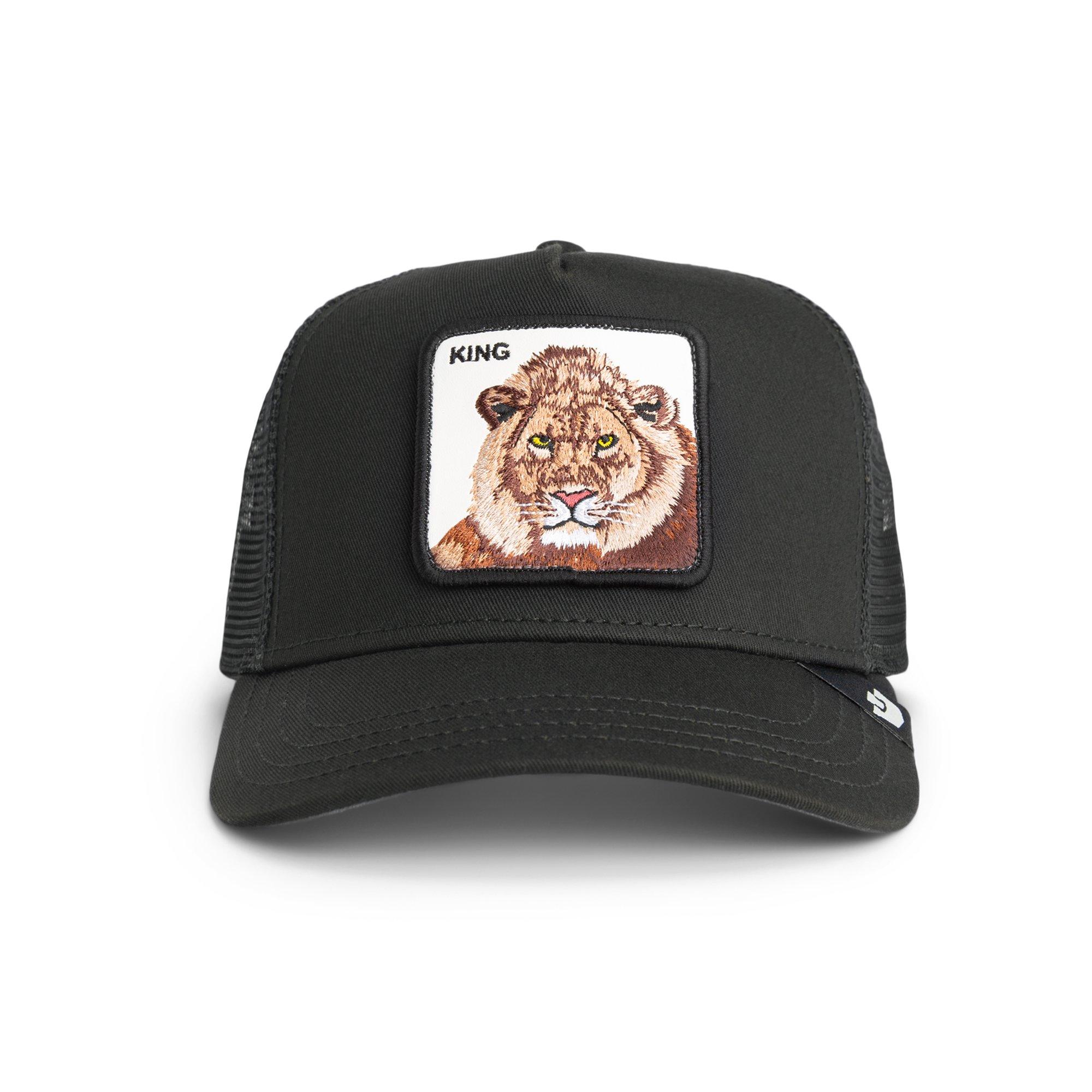 Goorin Bros Mens Animal Farm Trucker Cap - King Lion - Mens
