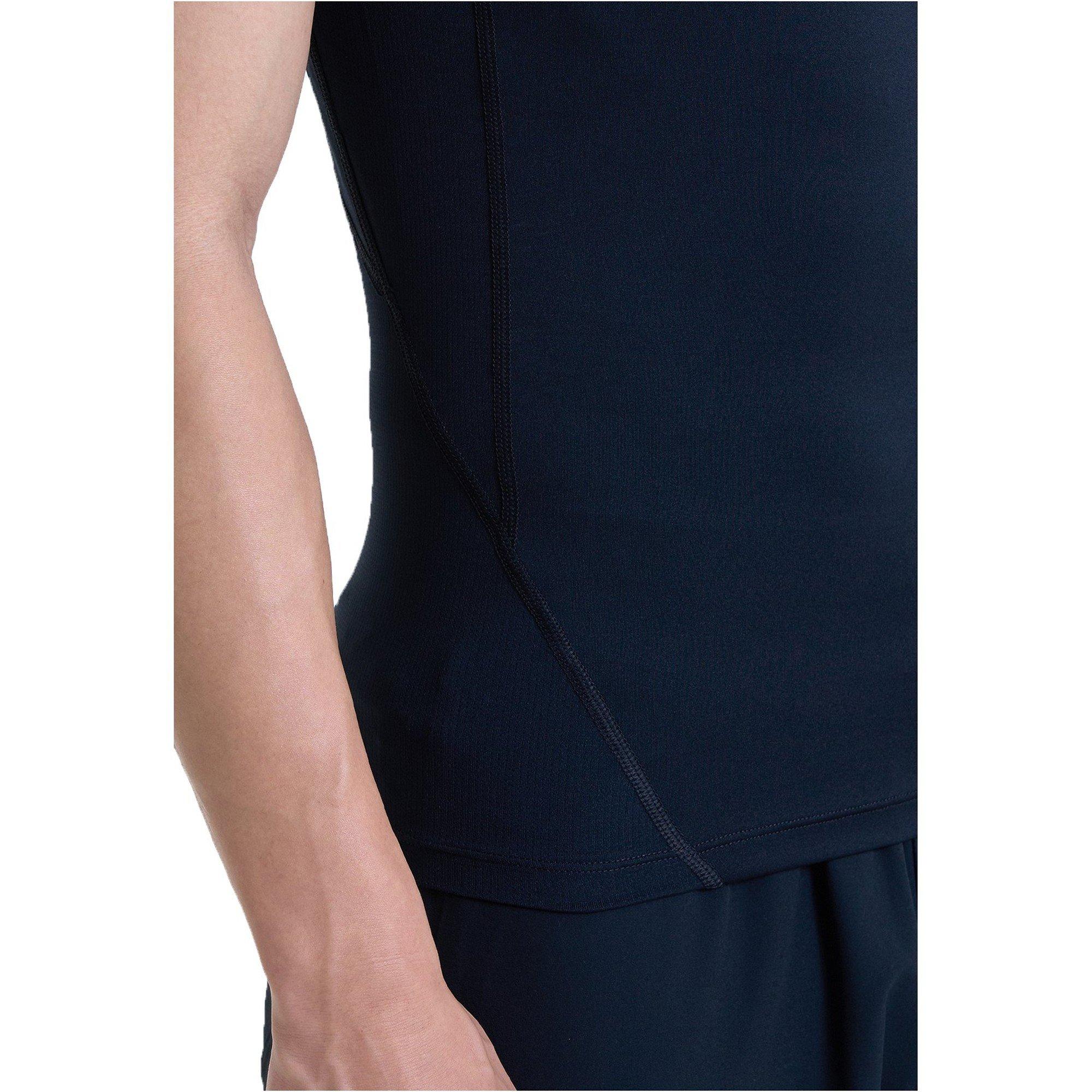 Black/White - Under Armour - Competition Mock Neck Licensed Baselayer Top - 11