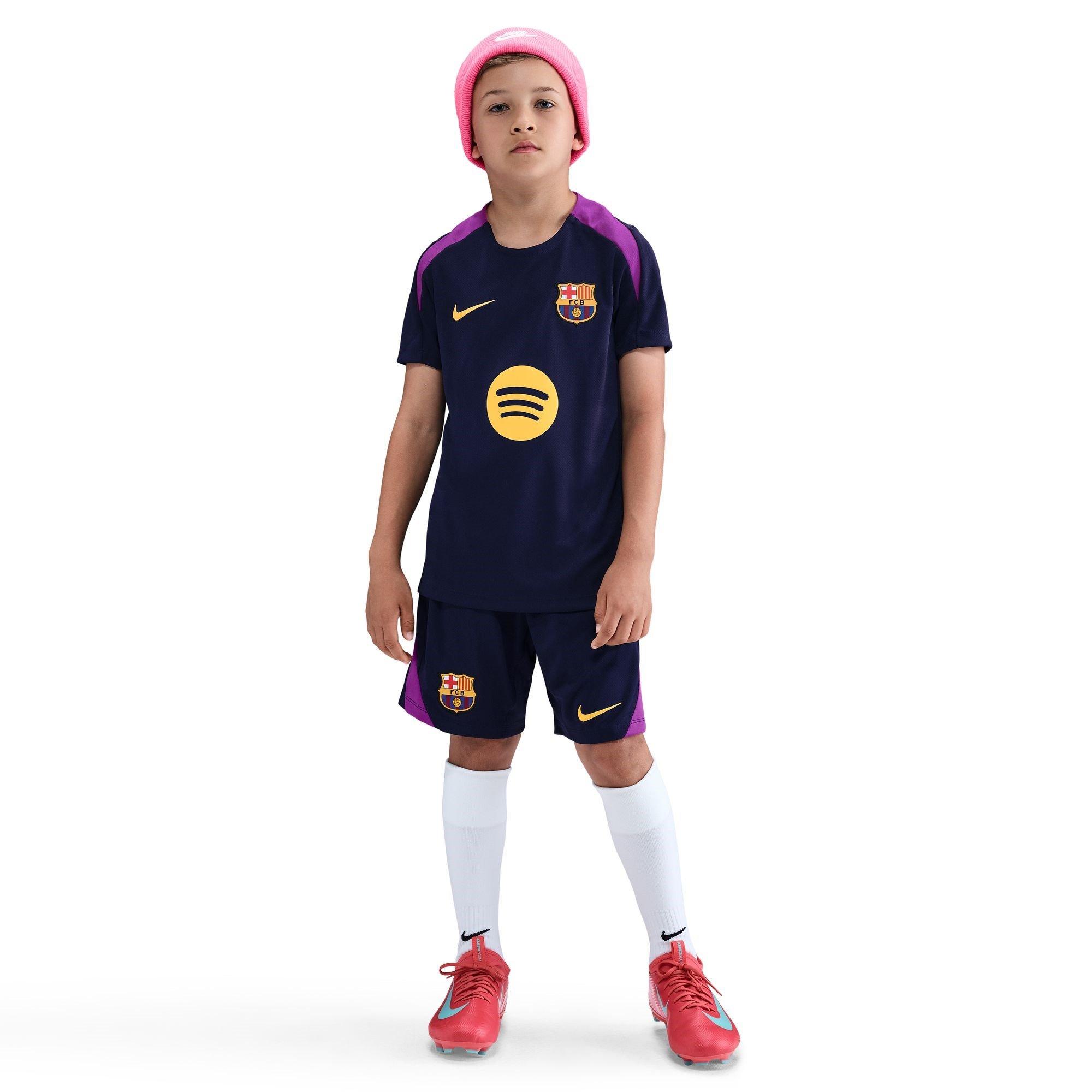 Paars/Goud - Nike - Barcelona Strike Drill Top Juniors - 3