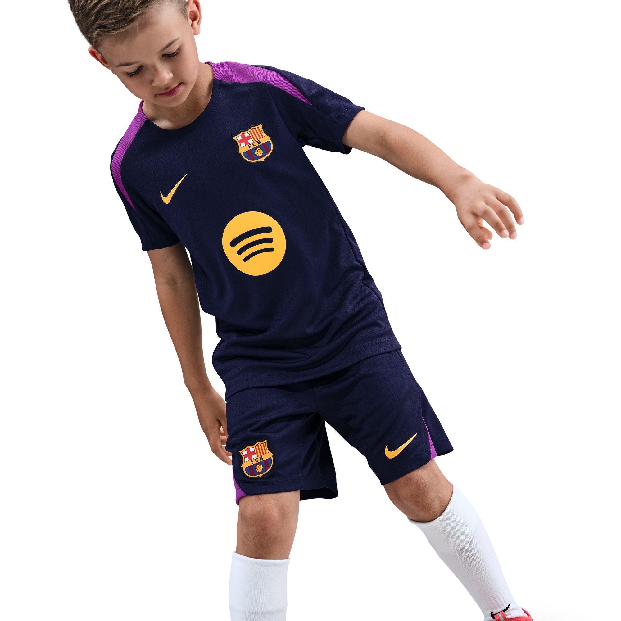 Paars/Goud - Nike - Barcelona Strike Drill Top Juniors - 5