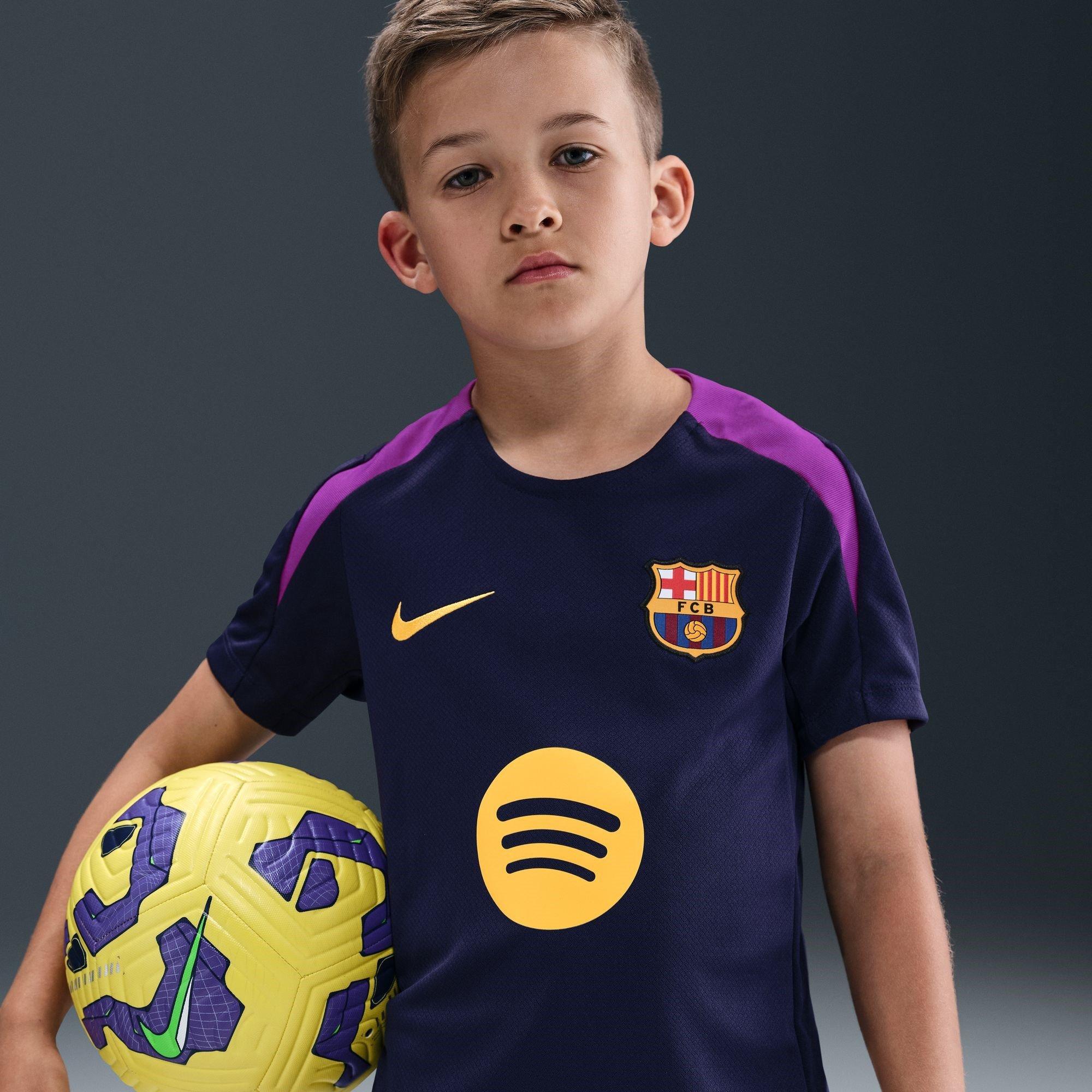 Paars/Goud - Nike - Barcelona Strike Drill Top Juniors - 6