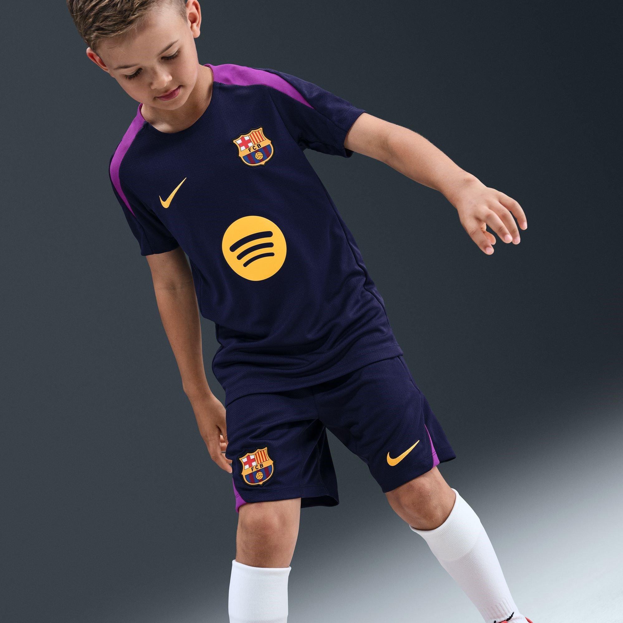Paars/Goud - Nike - Barcelona Strike Drill Top Juniors - 10