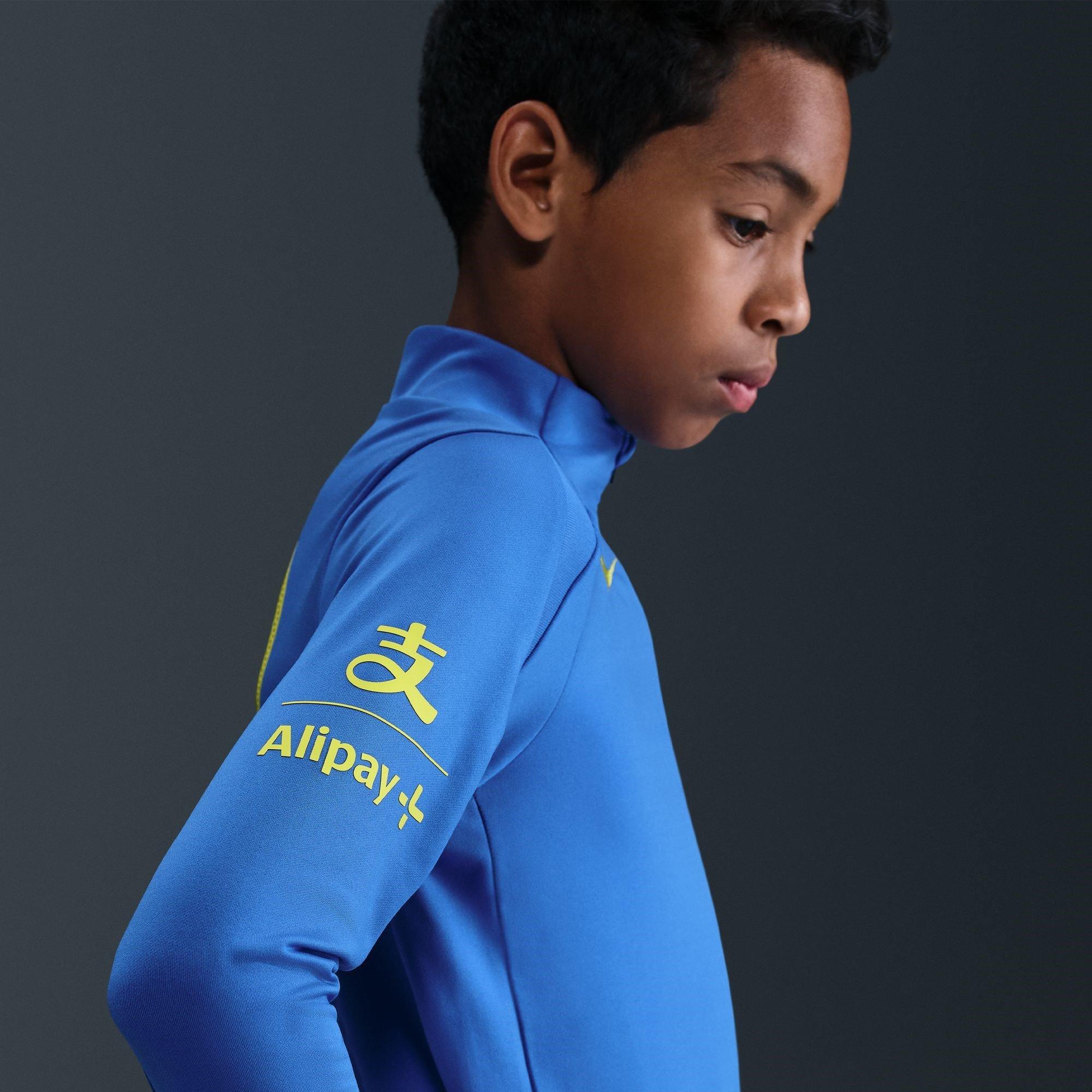 Blue/Yellow - Nike - Tottenham Hotspur Strike Drill Top Juniors - 12