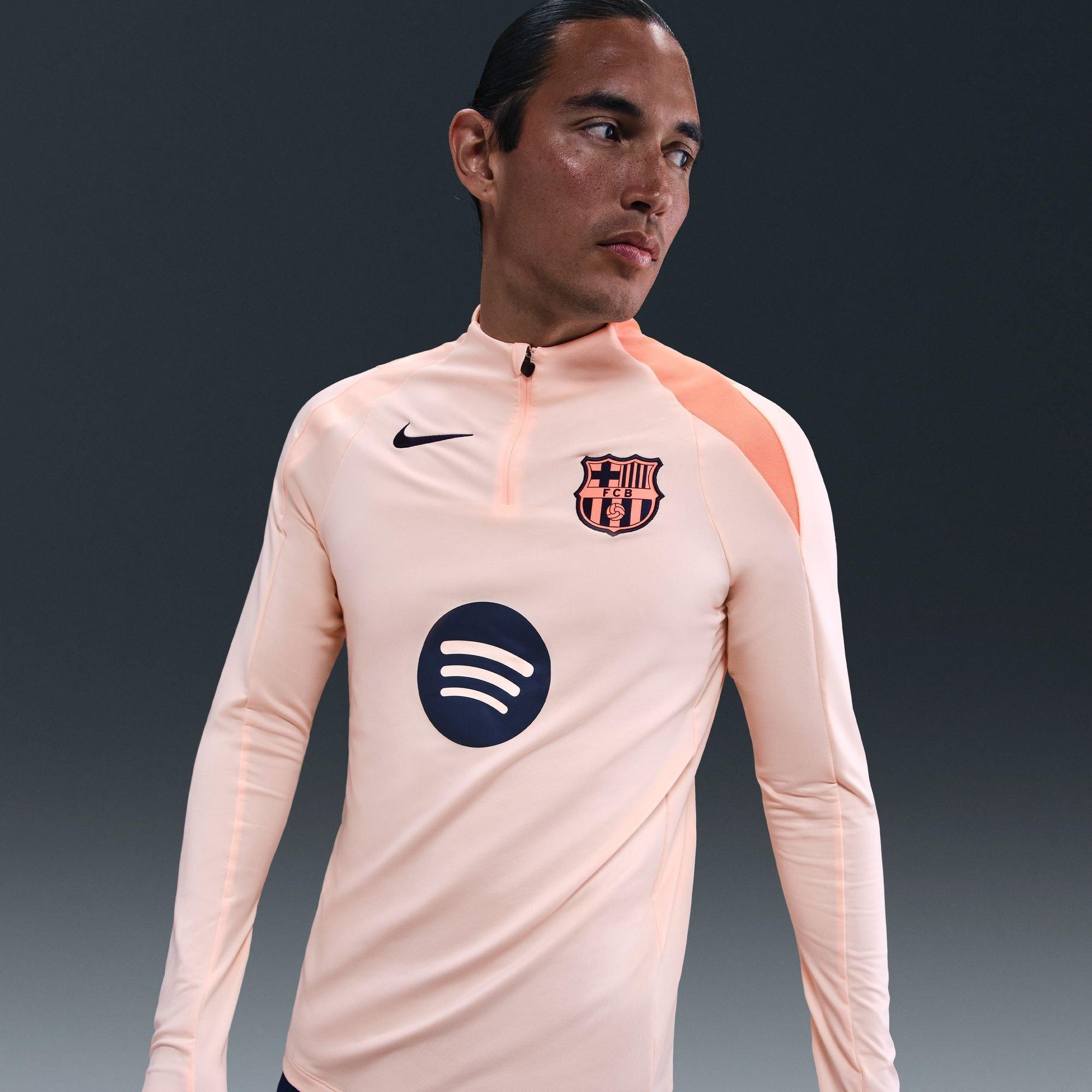 Blue/Orange - Nike - Barcelona Third Strike Drill Top Adults - 6