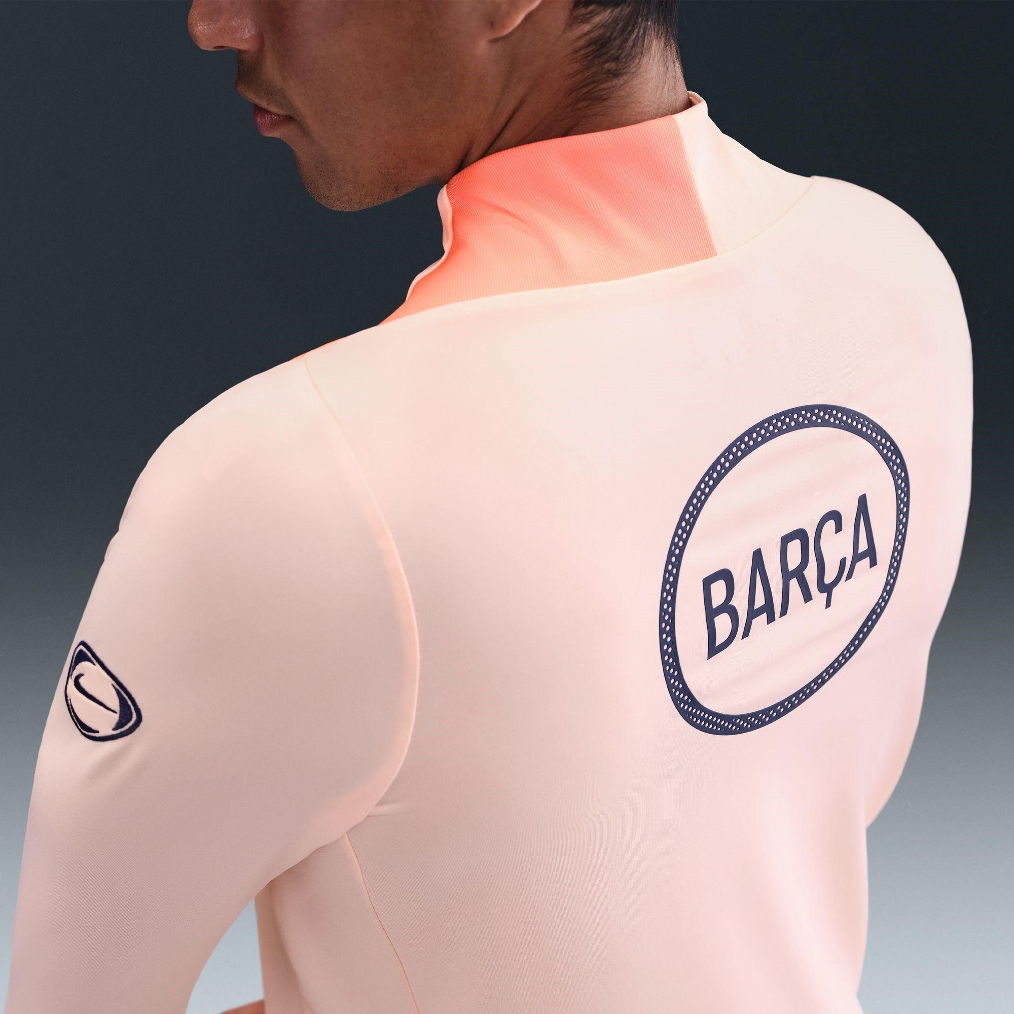 Blue/Orange - Nike - Barcelona Third Strike Drill Top Adults - 9