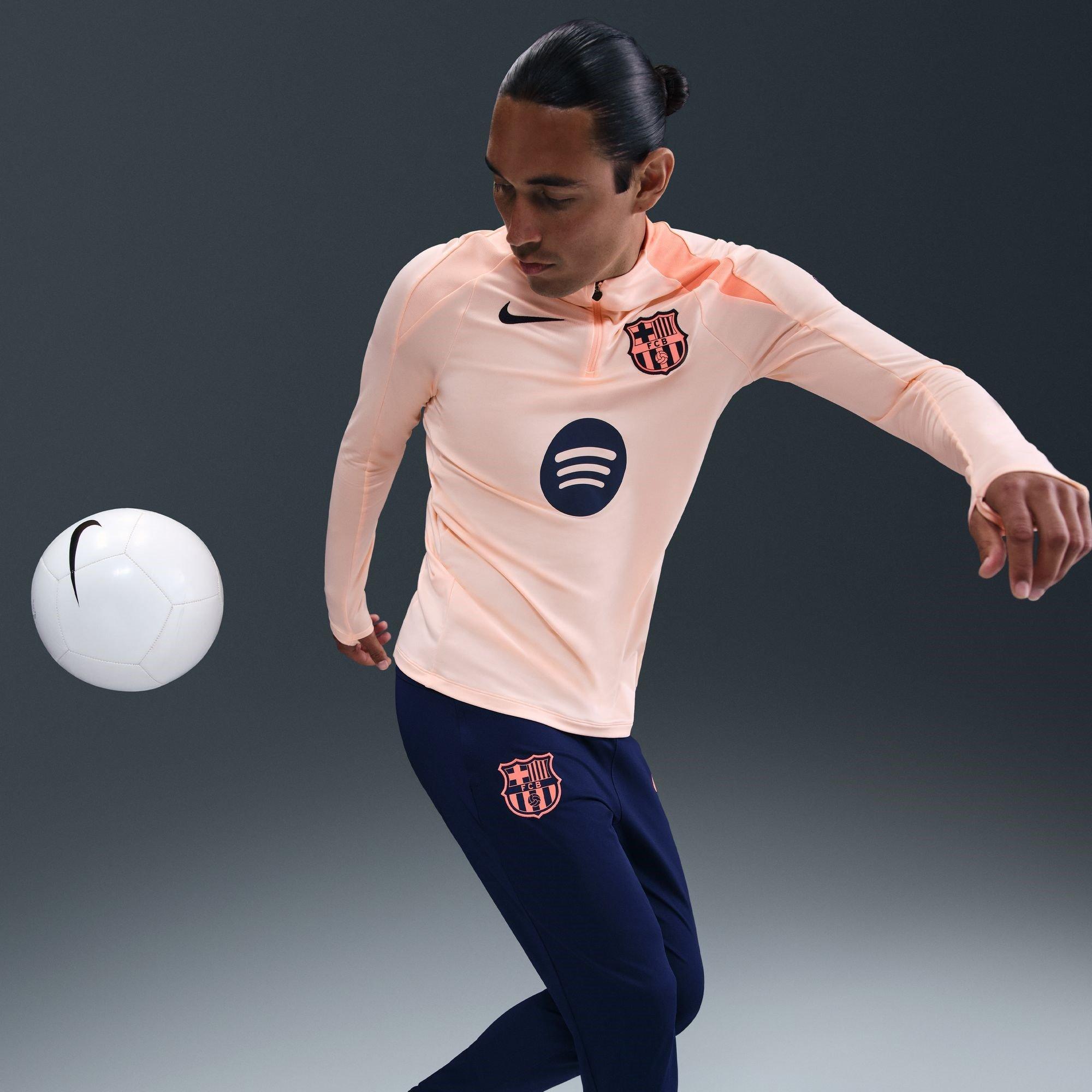 Blue/Orange - Nike - Barcelona Third Strike Drill Top Adults - 10