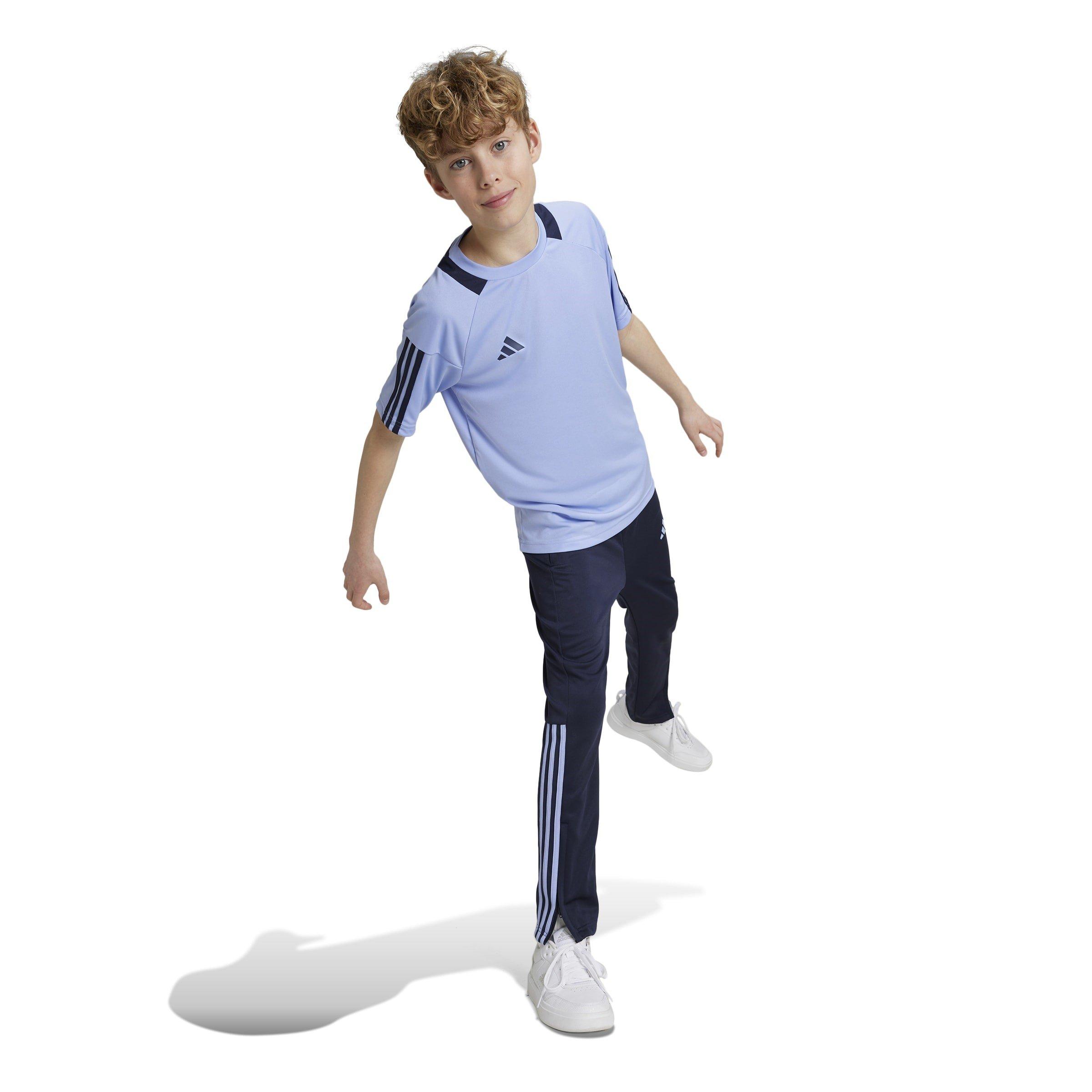 Plava/Leg Ink - adidas - Sereno Aeroready Juniors T Shirt - 4