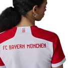 Blanc/Rouge - adidas parka - FC Bayern 2023 2024 Home Jersey Womens - 13