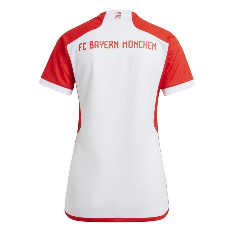 Blanc/Rouge - adidas parka - FC Bayern 2023 2024 Home Jersey Womens - 2
